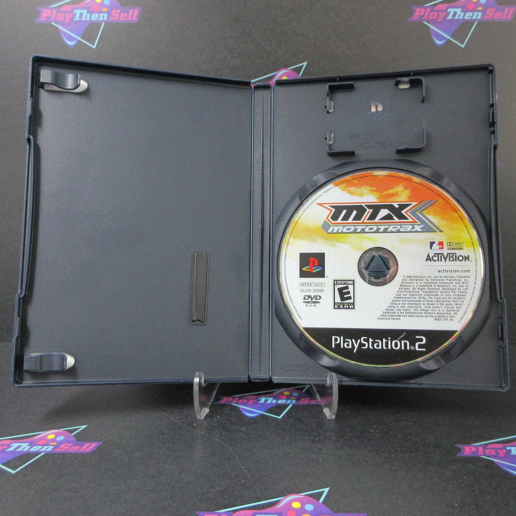 MTX Mototrax PS2 PlayStation 2 DD/NM - Very Good