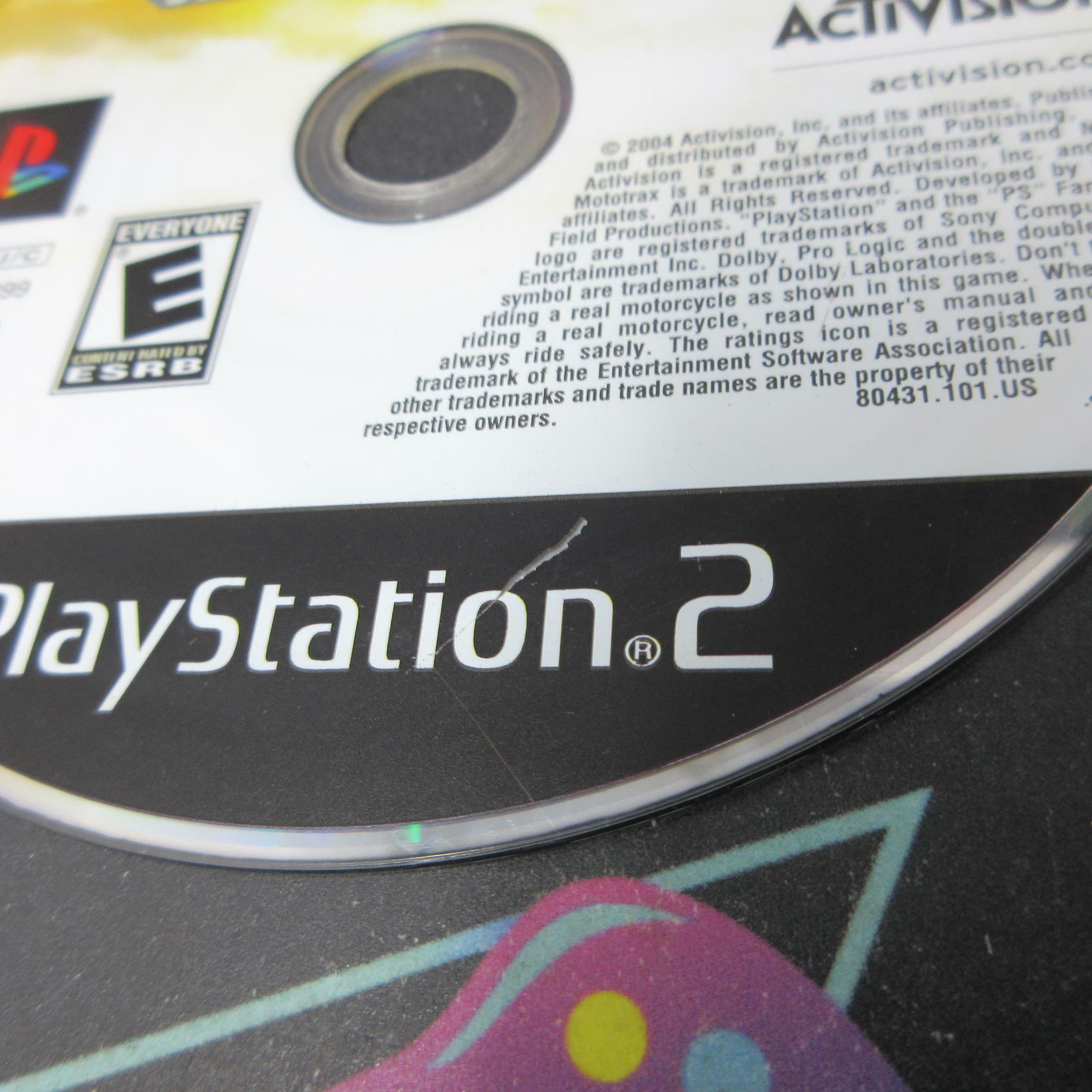 MTX Mototrax PS2 PlayStation 2 DD/NM - Very Good