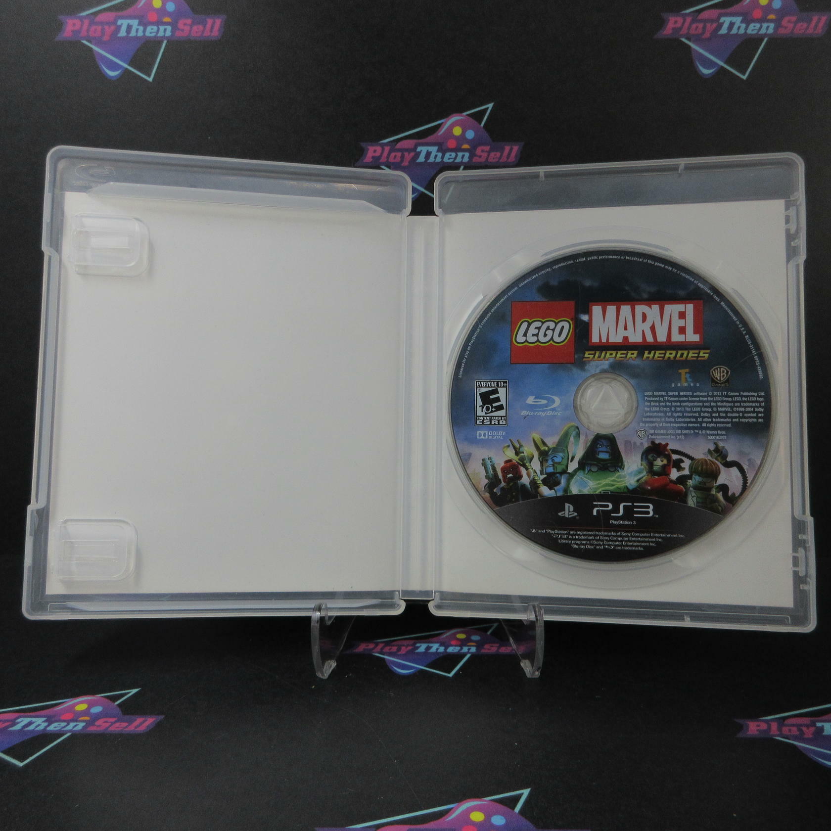 Lego Marvel Super Heroes PS3 PlayStation 3 AD/DD/NM - Very Good