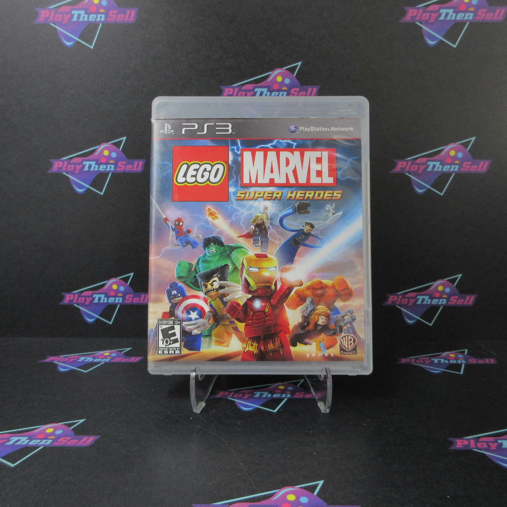 Lego Marvel Super Heroes PS3 PlayStation 3 AD/DD/NM - Very Good