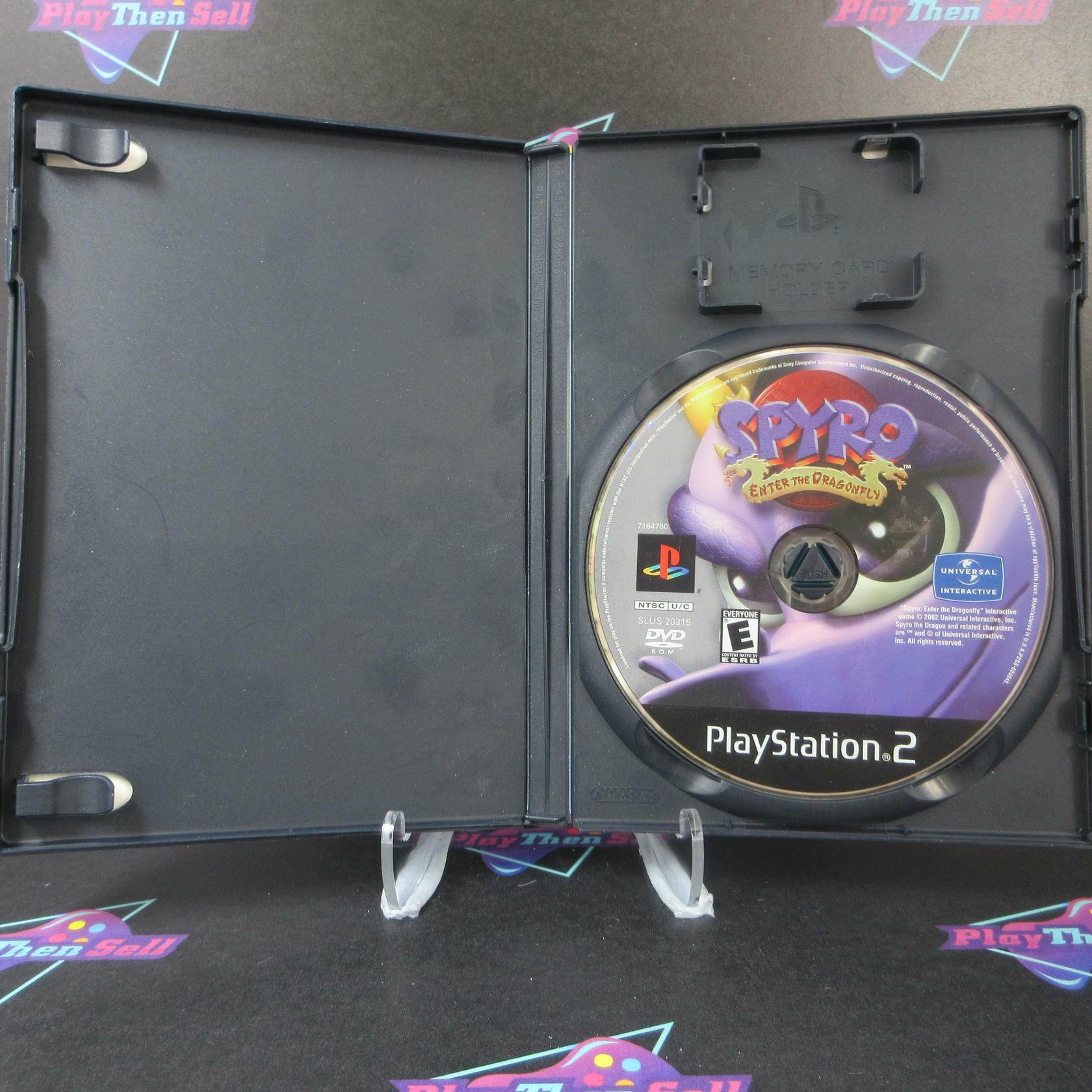 Spyro Enter The Dragonfly PS2 PlayStation 2 AD/NM - Very Good