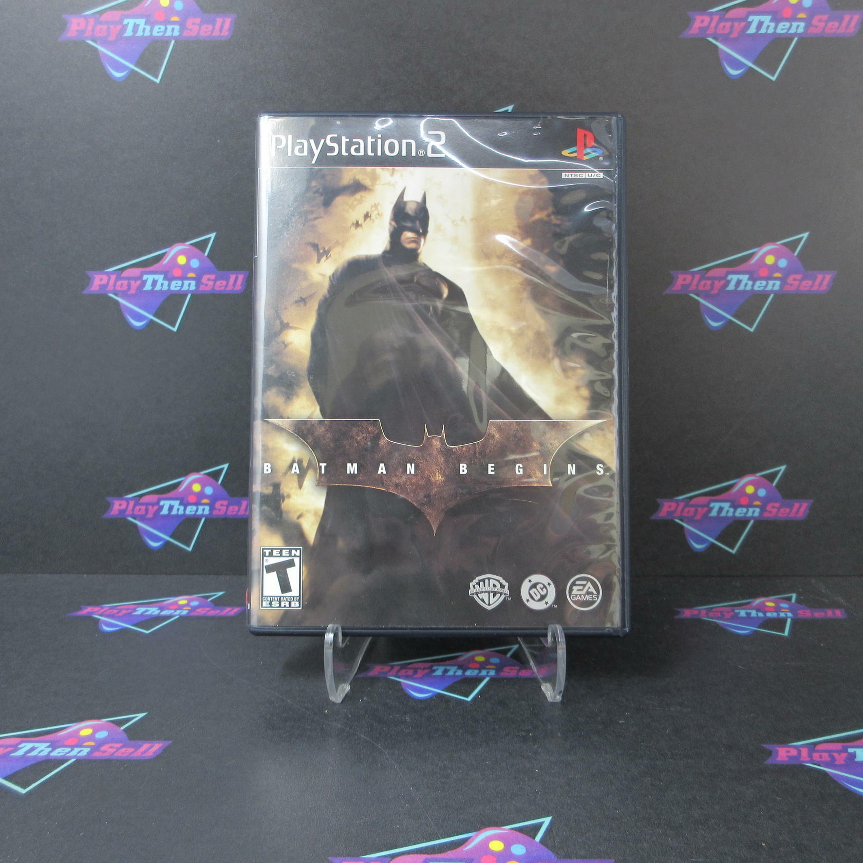 Batman Begins PS2 PlayStation 2 DD Complete CIB - Very Good