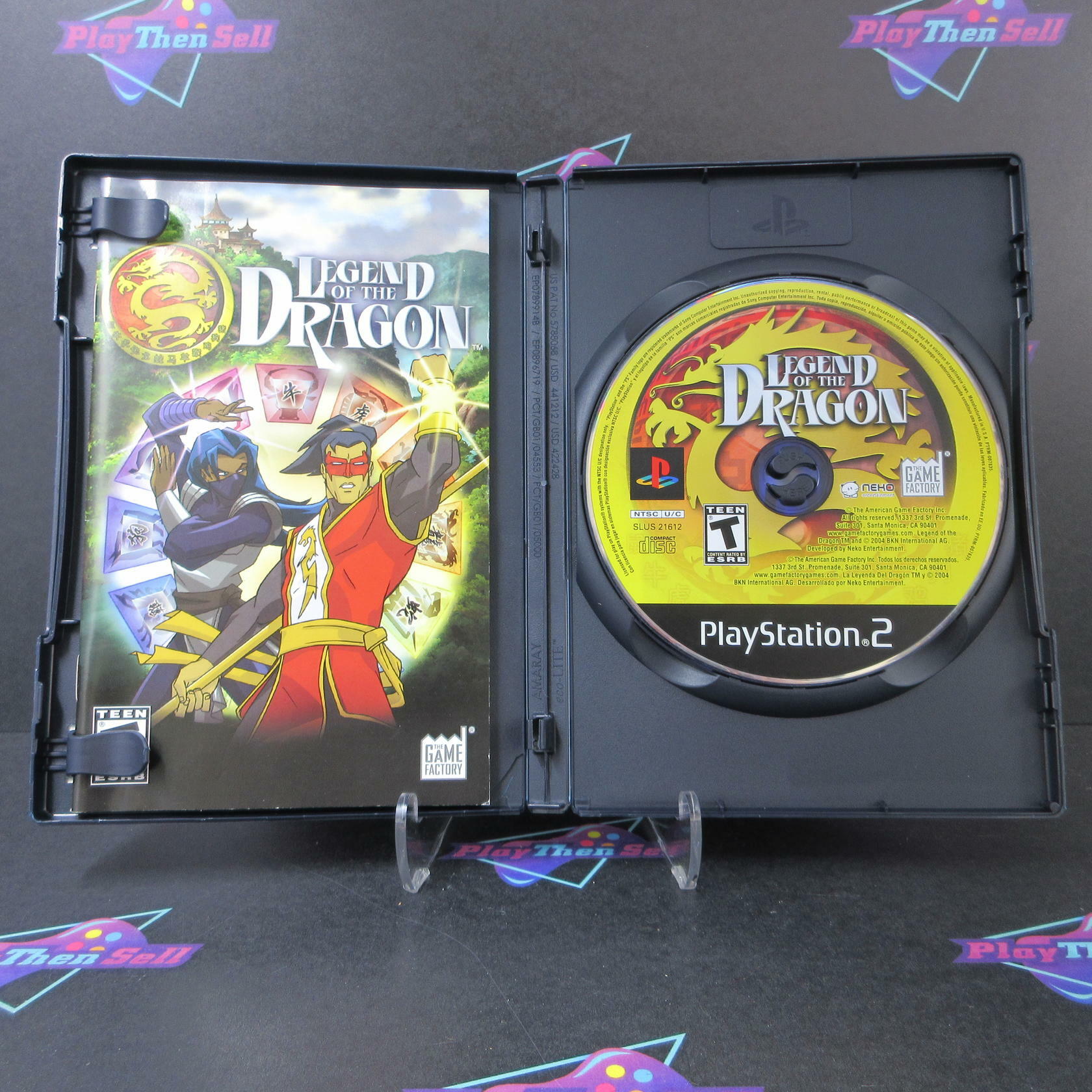 Legend of the Dragon PS2 PlayStation 2 AD Complete CIB - Very Good