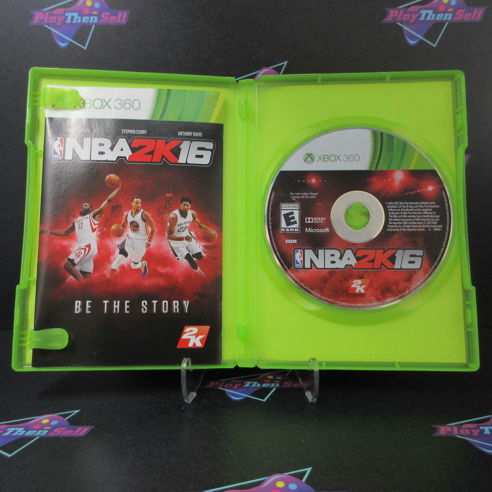 NBA 2K16 Xbox 360 DD Complete CIB - Very Good