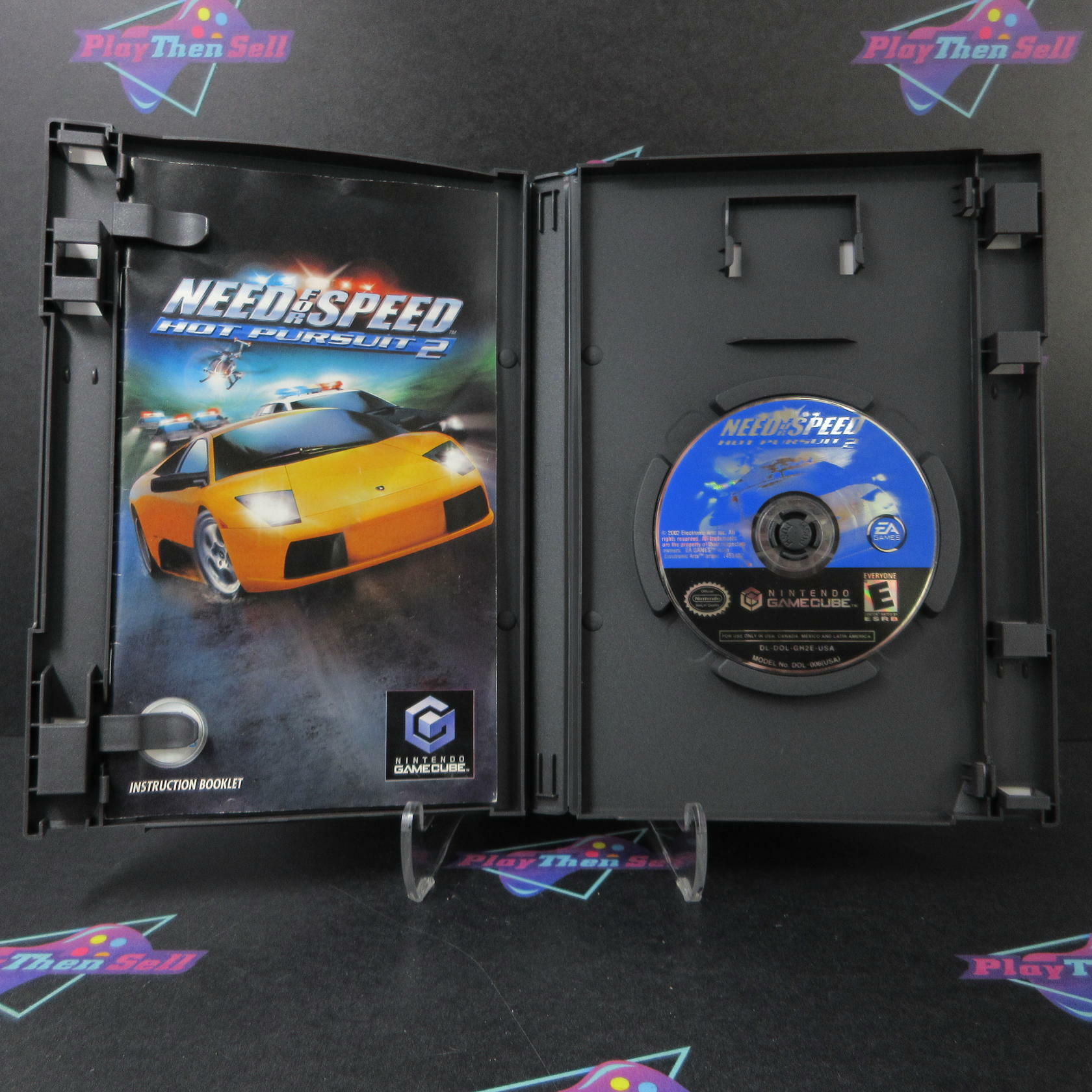 Need for Speed Hot Pursuit 2 Player's Choice Nintendo Gamecube - Like New