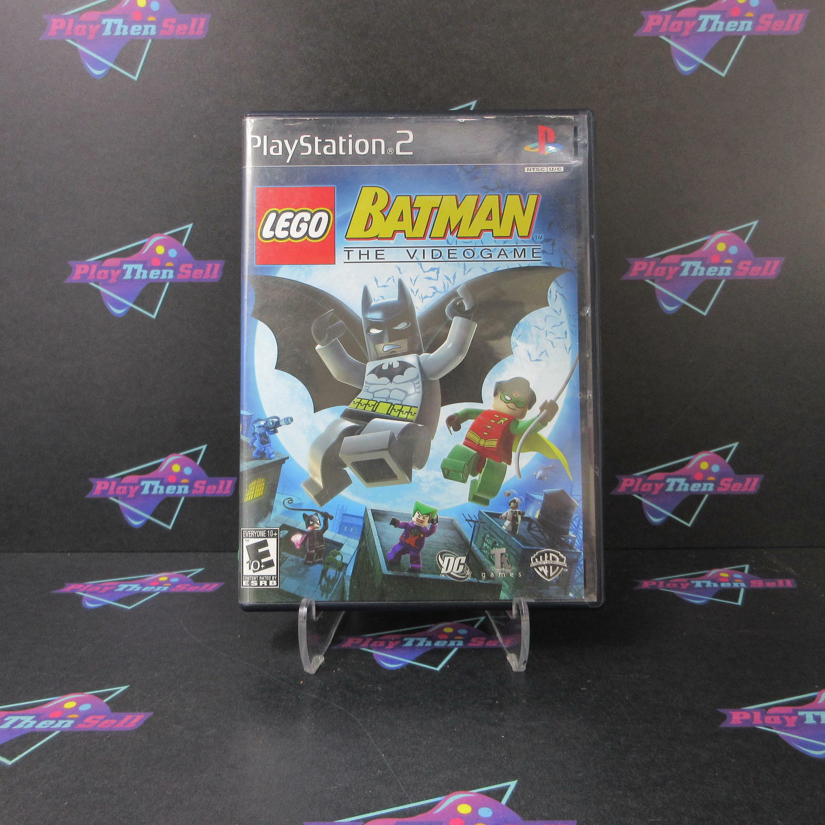 LEGO Batman PS2 PlayStation 2 AD/NM - Very Good