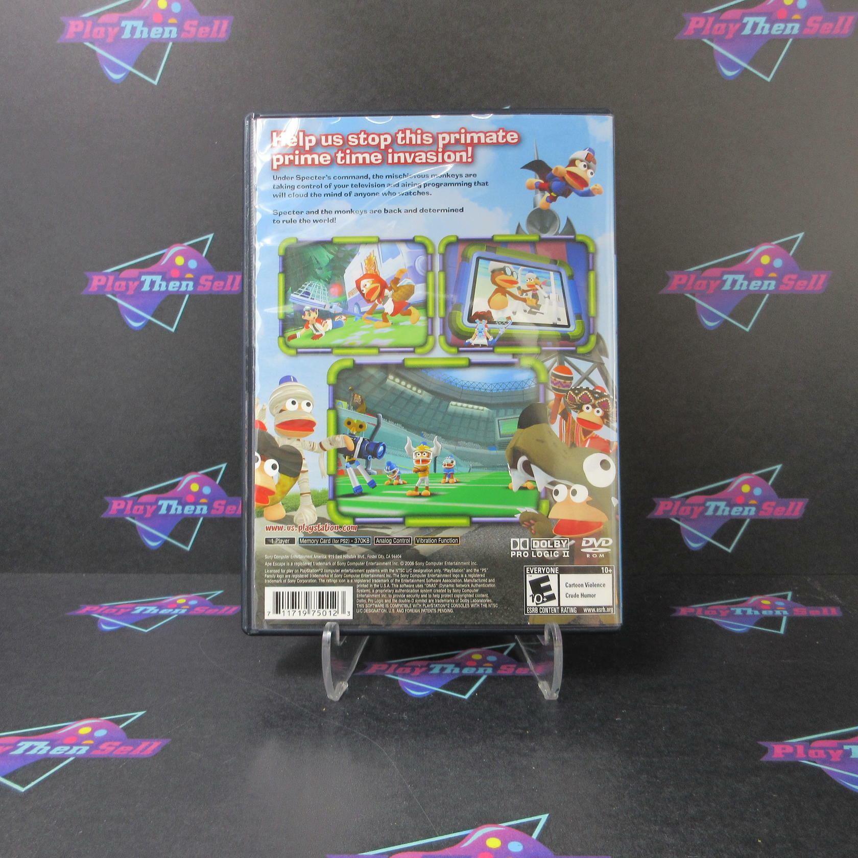 Ape Escape 3 PS2 PlayStation 2 - Very Good