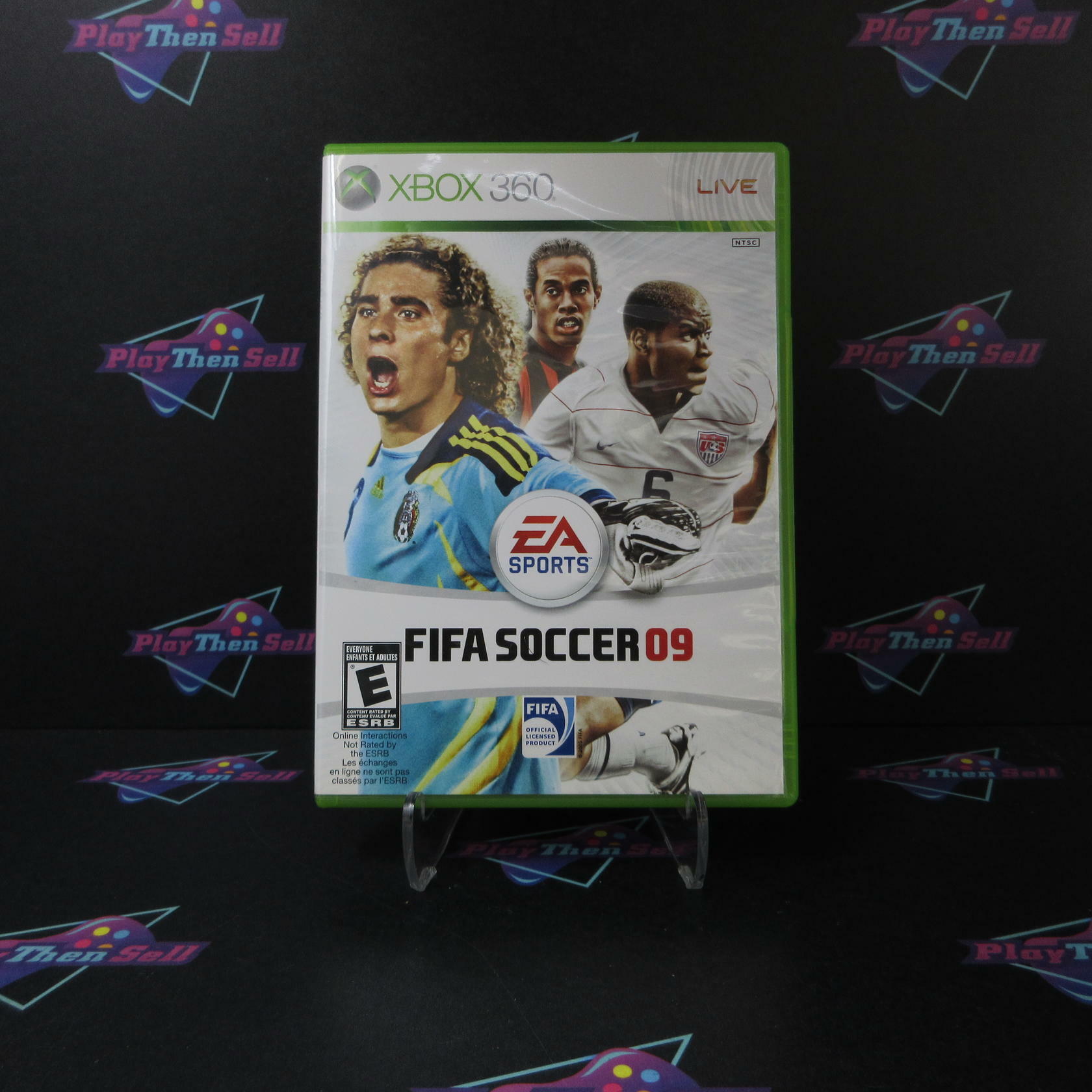FIFA Soccer 09 Xbox 360 MD Complete CIB - Very Good