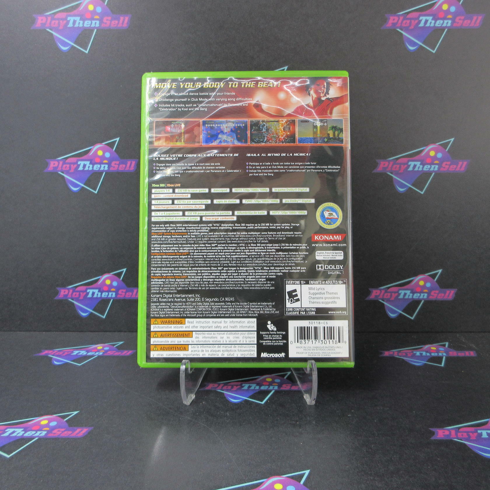 Dance Dance Revolution Xbox 360 - Like New