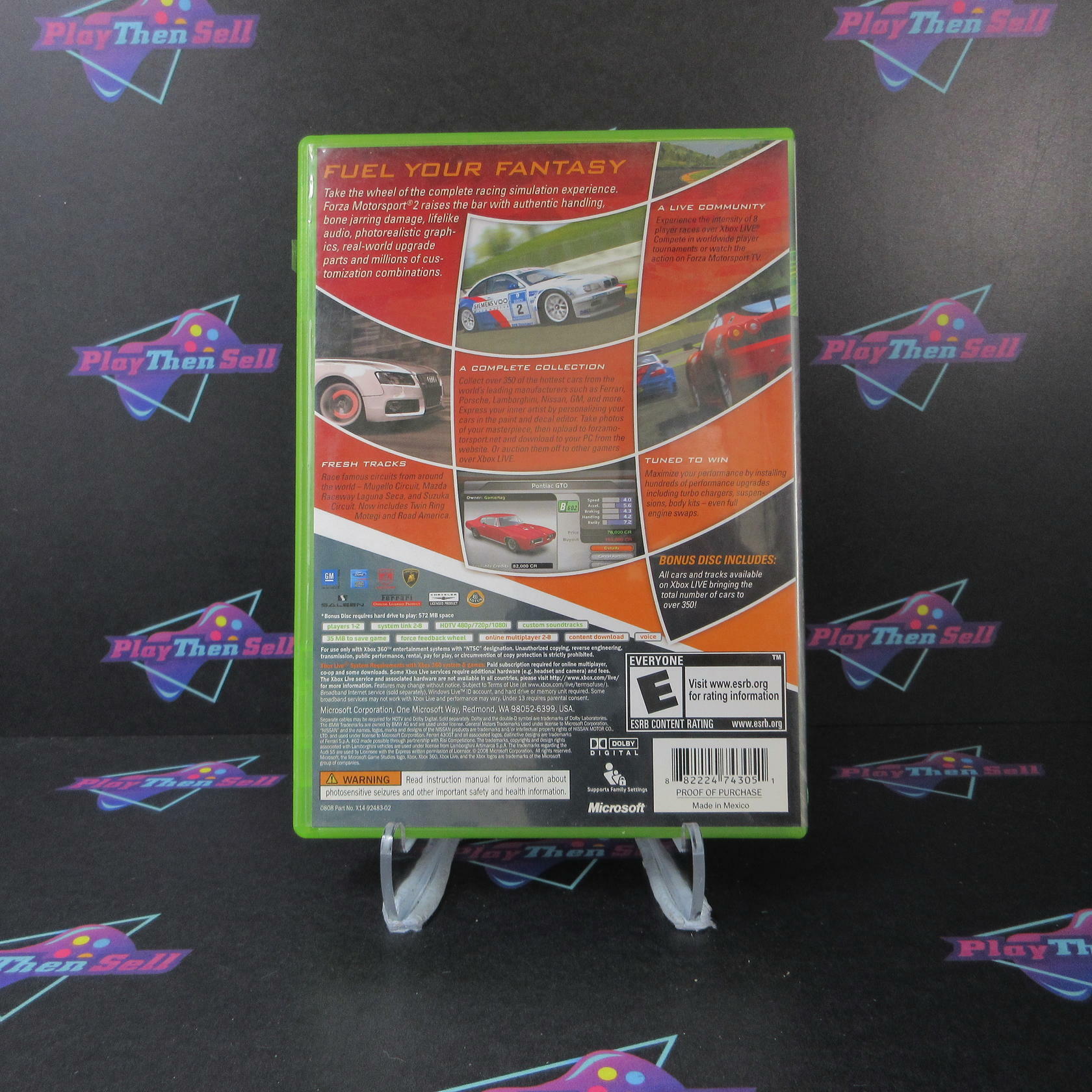 Forza 2 The Complete Collection Xbox 360 PH + Bonus Disc - Very Good