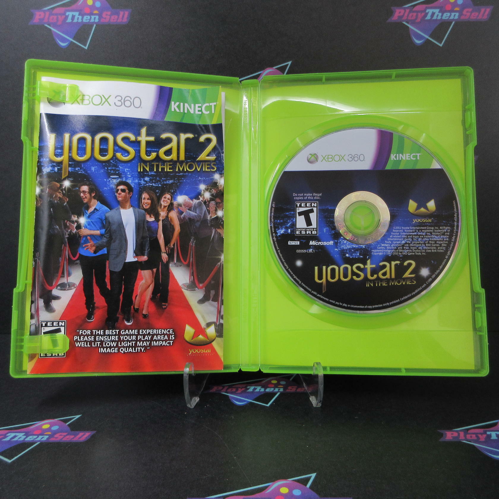 Yoostar 2 In The Movies Xbox 360 AD/MD Complete CIB - Very Good