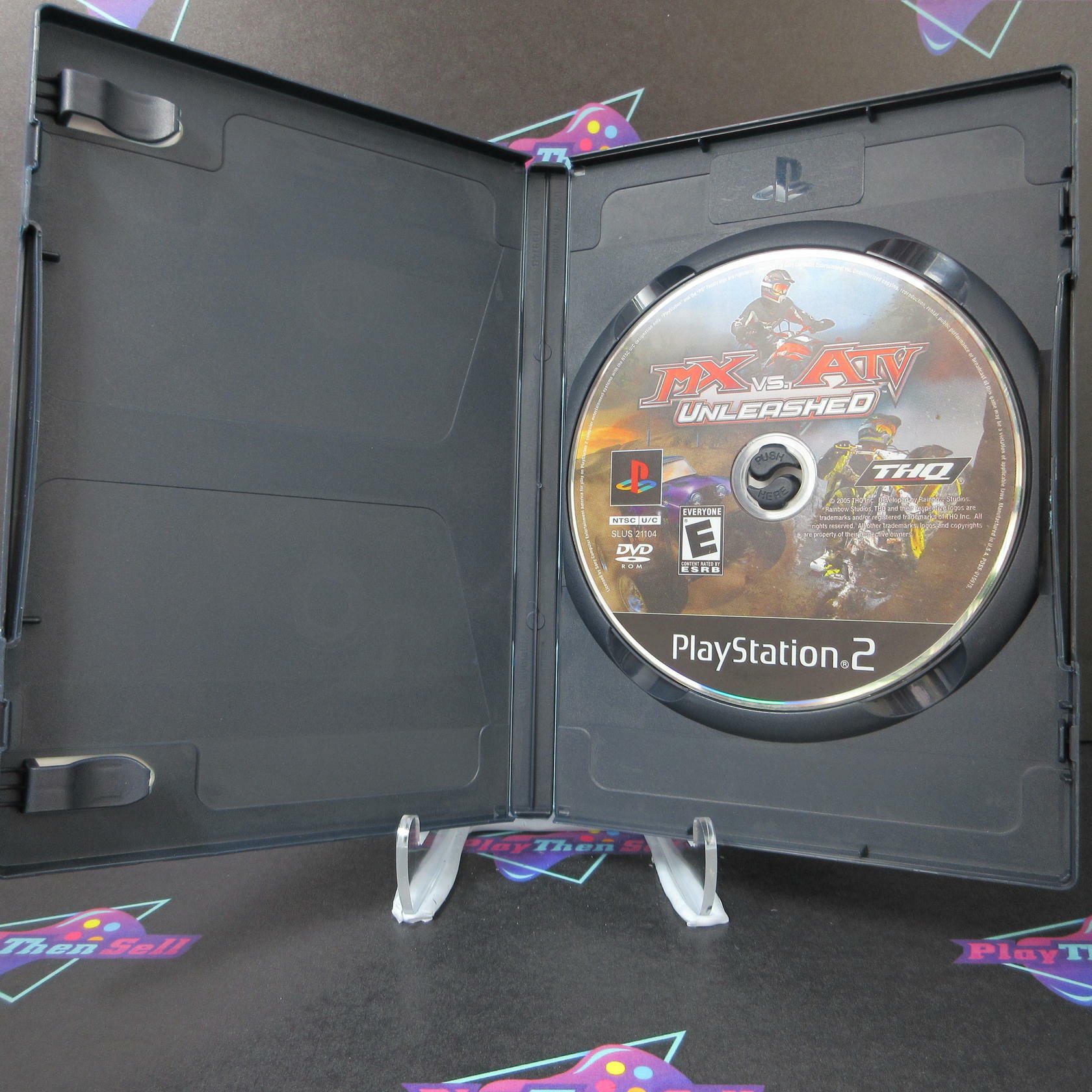 MX vs ATV Unleashed PS2 PlayStation 2 AD/NM - Very Good