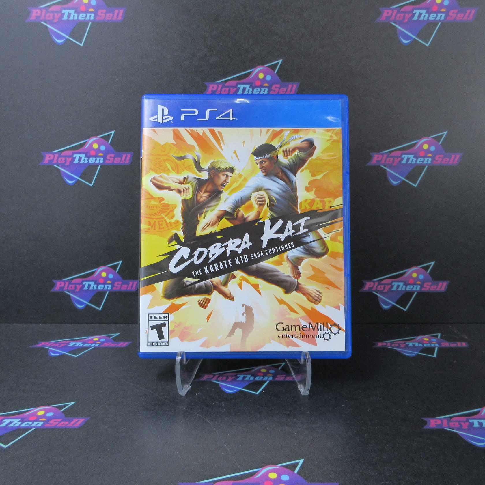 Cobra Kai The Karate Kid Saga Continues PS4 PlayStation 4 - Like New