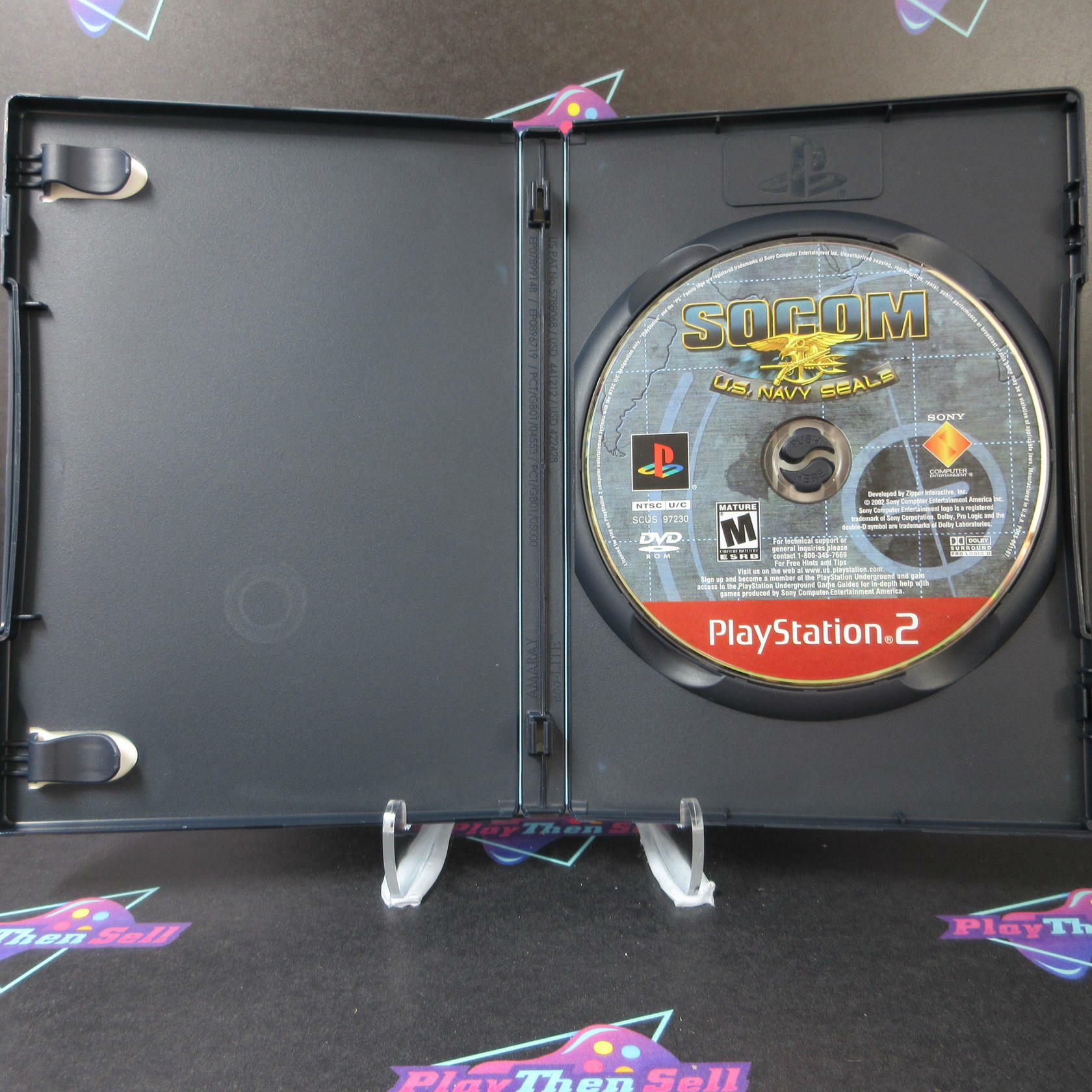 SOCOM US Navy Seals PS2 PlayStation 2 Greatest Hits - Very Good