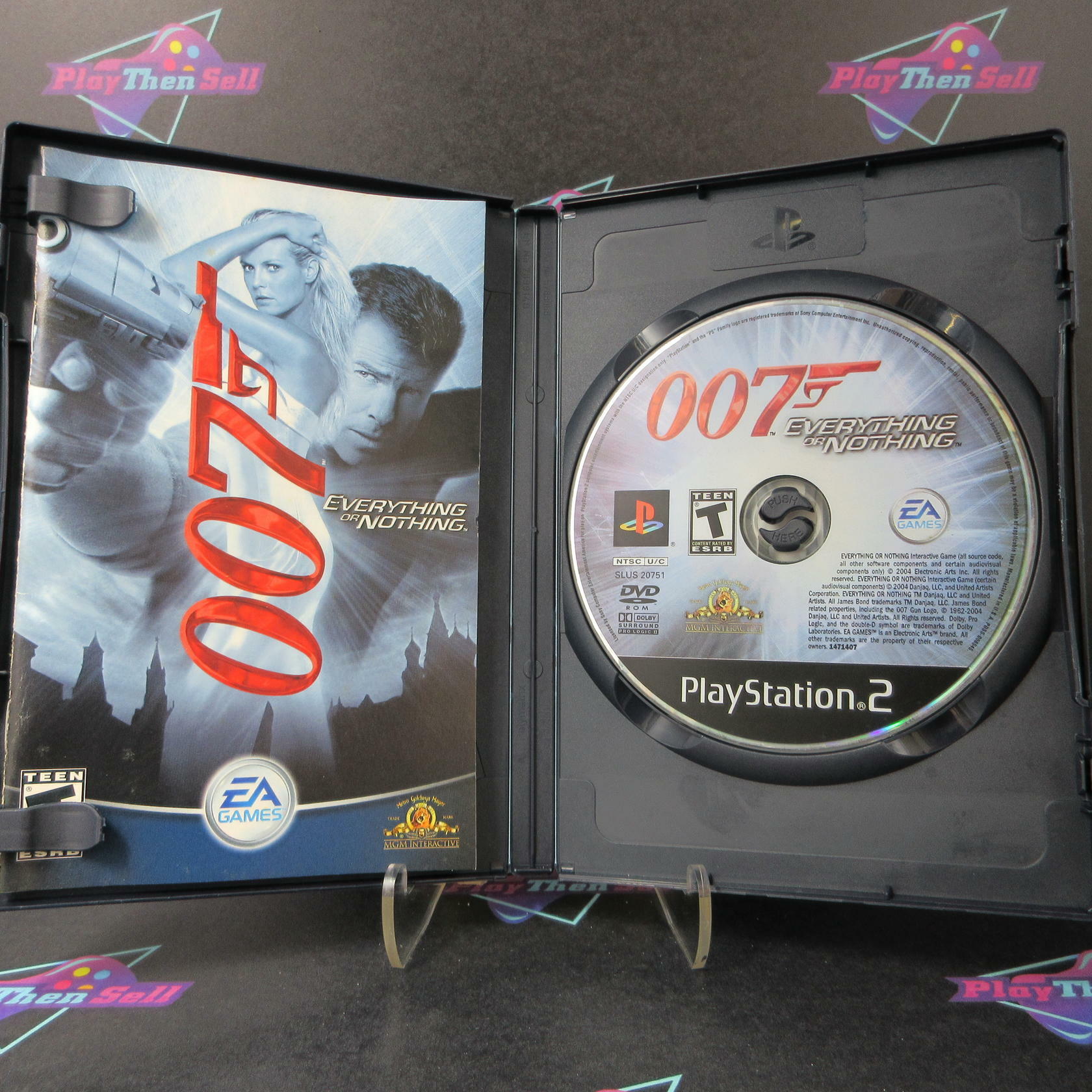 007 Everything or Nothing PS2 PlayStation 2 - Like New