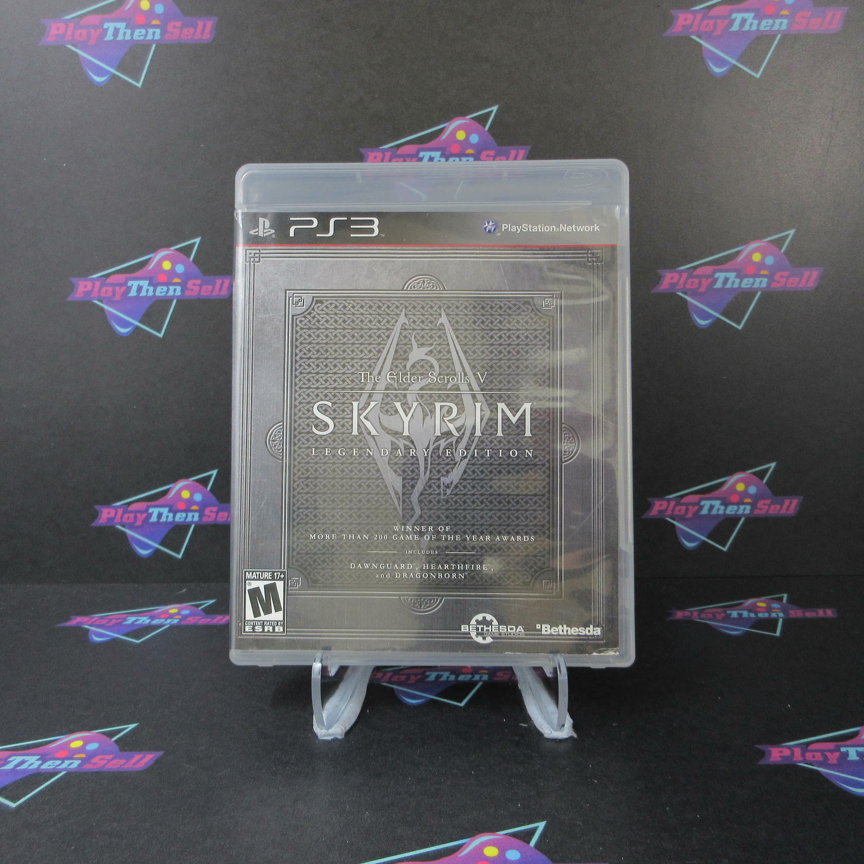 The Elder Scrolls V Skyrim Legendary Edition PS3 PlayStation 3 AD CIB - Very Good