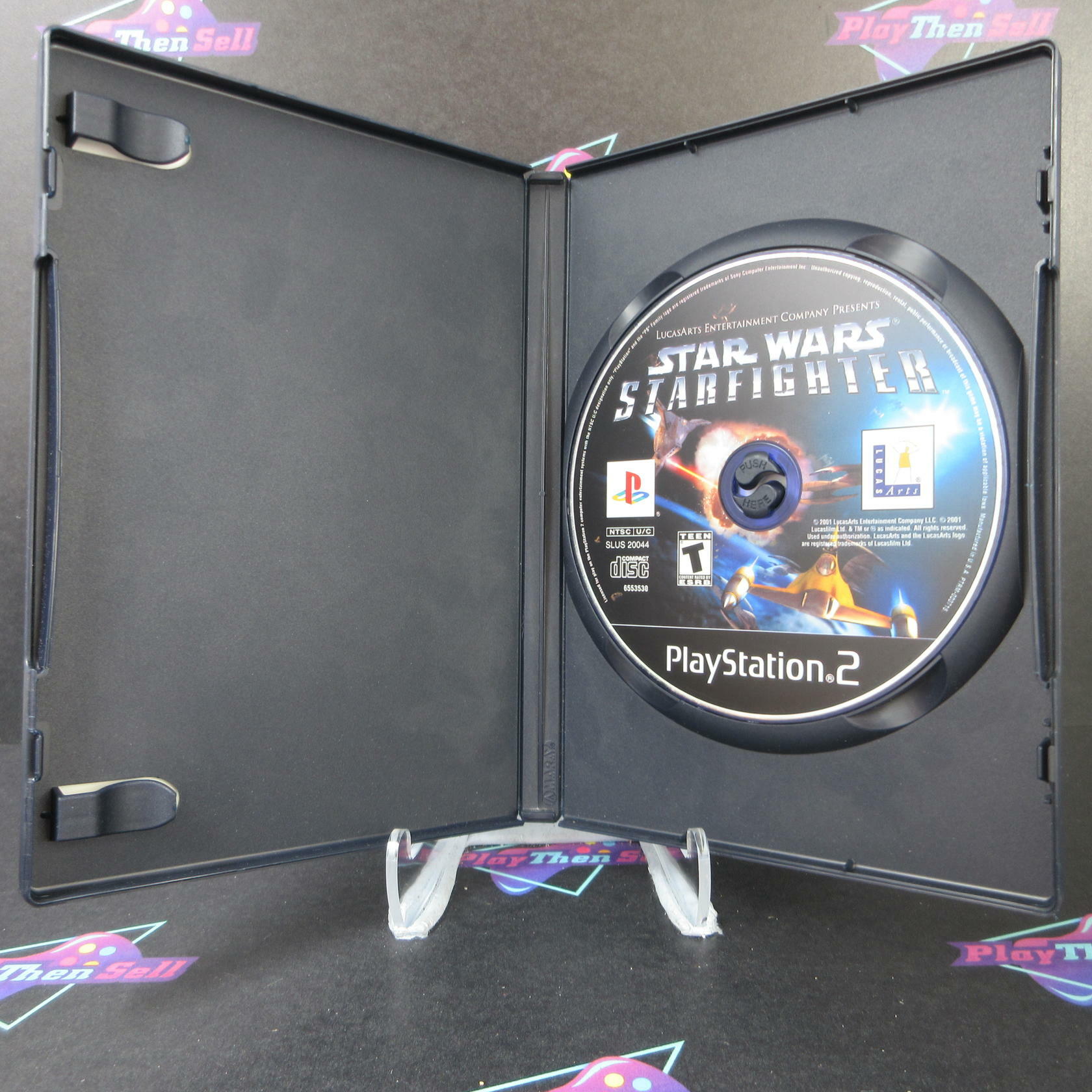 Star Wars Starfighter PS2 PlayStation 2 - Very Good