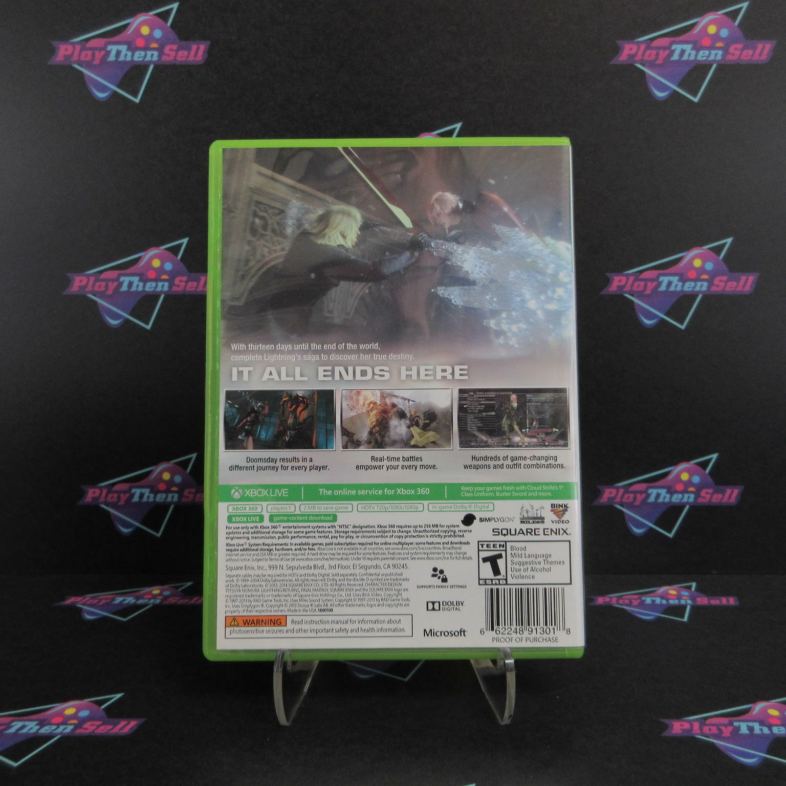 Lightning Returns Final Fantasy XIII Xbox 360 - Like New