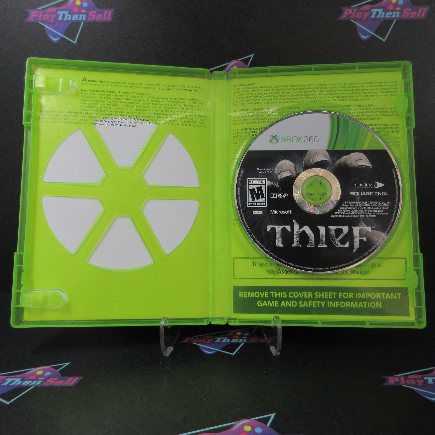 Thief Xbox 360 AD Complete CIB - Very Good