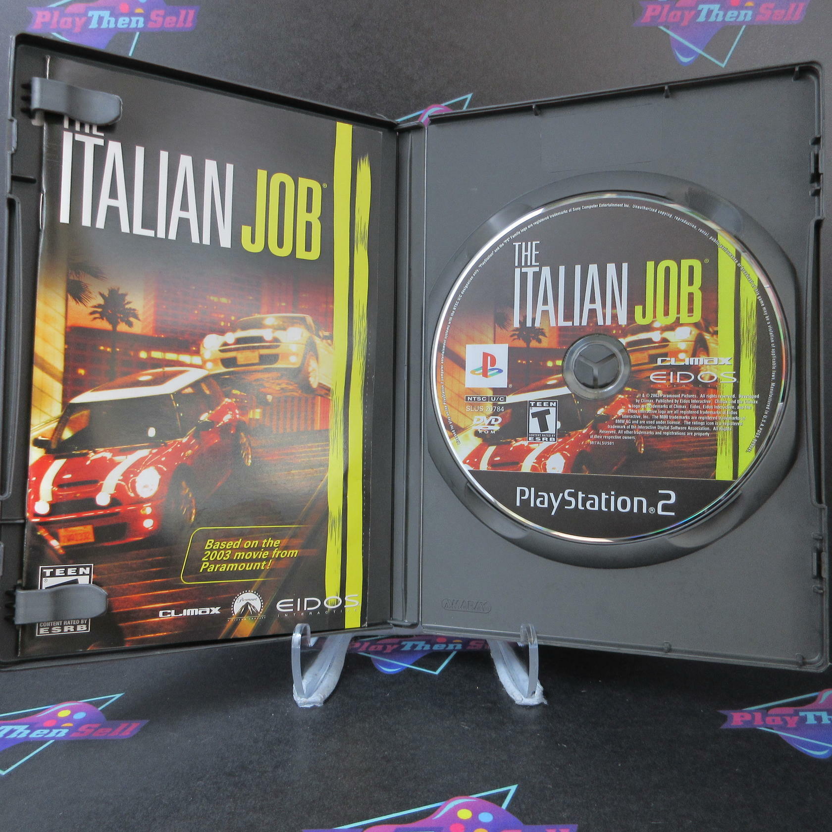 The Italian Job PS2 PlayStation 2 + Reg Card - Like New