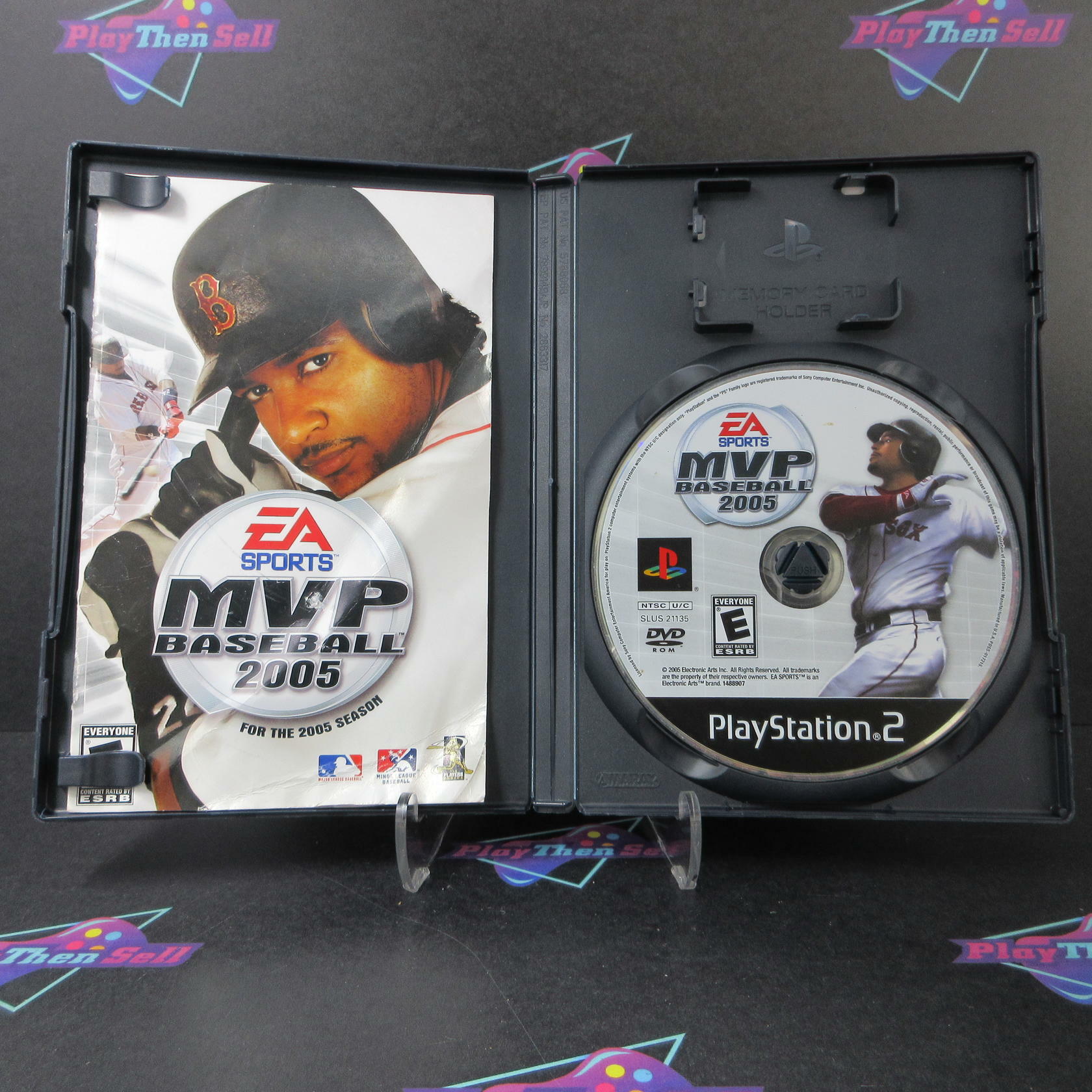 MVP Baseball 2005 PS2 PlayStation 2 AD/MD Complete CIB - Very Good