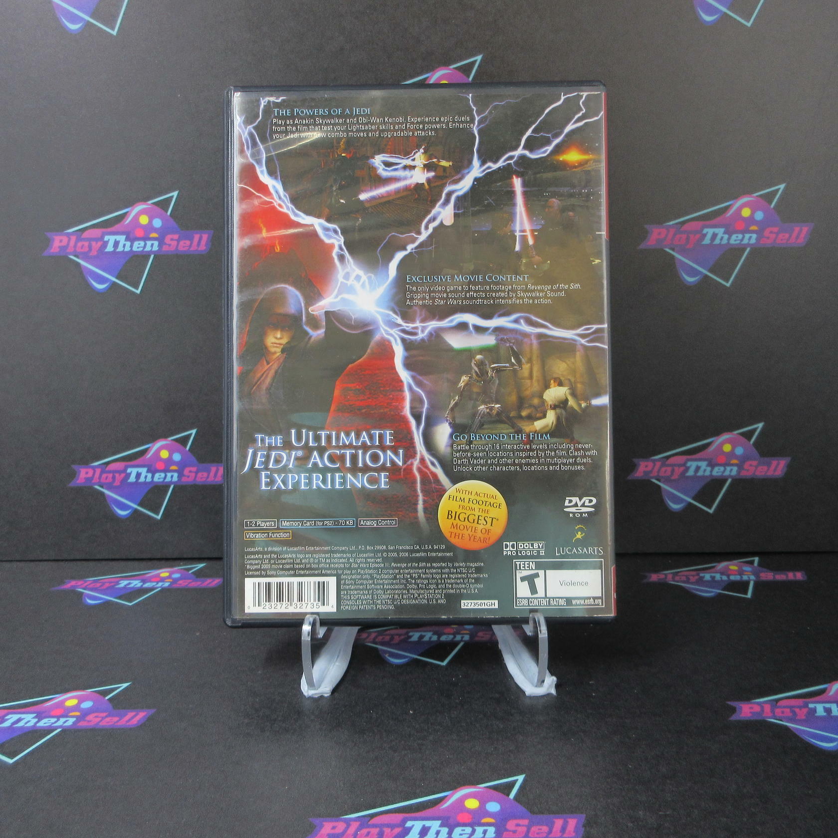 Star Wars Episode III Revenge of the Sith PS2 PlayStation 2 GH - Very Good