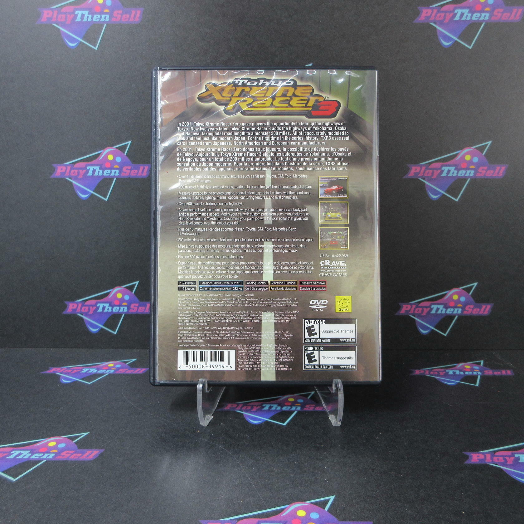 Tokyo Xtreme Racer 3 PS2 PlayStation 2 AD Complete CIB - Very Good