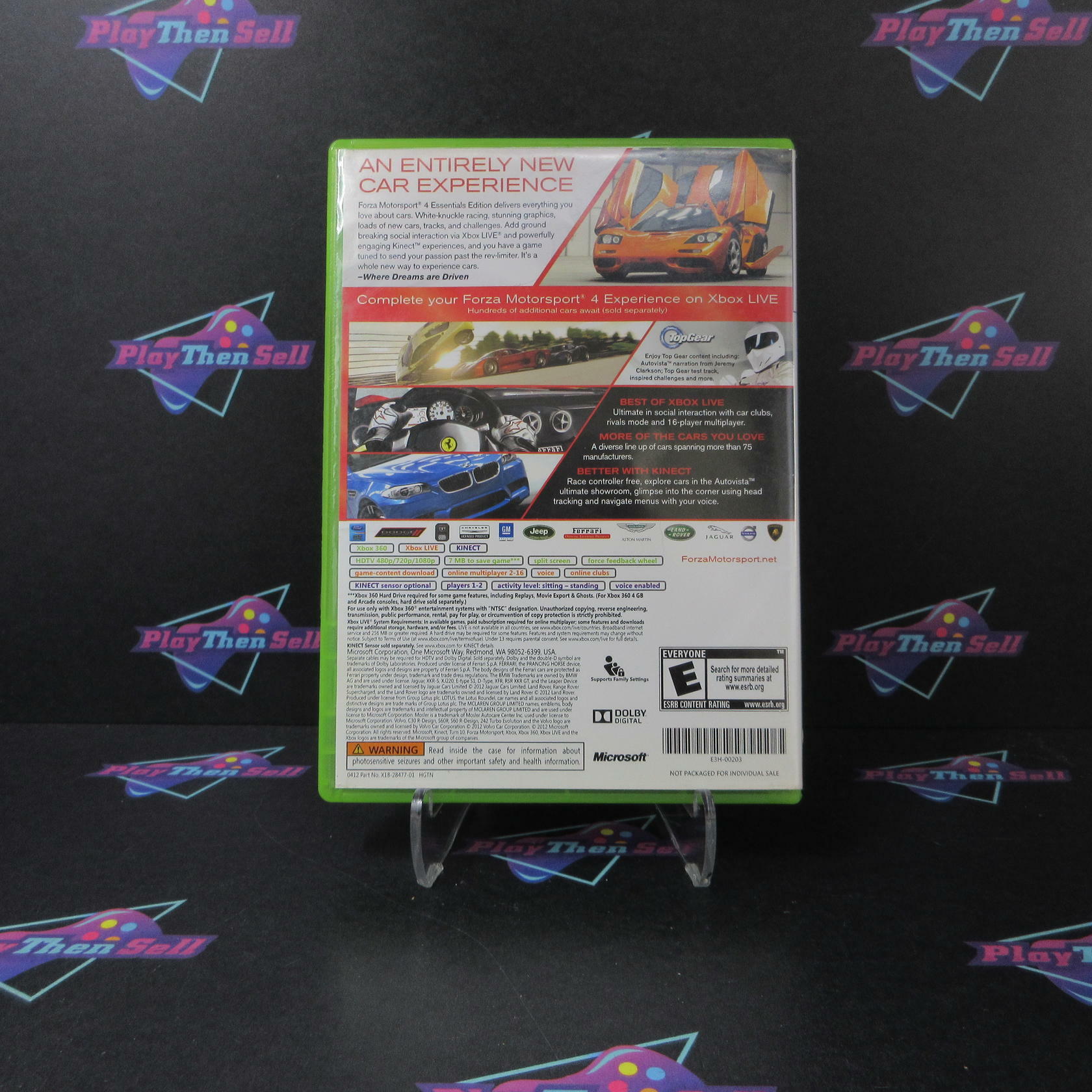 Forza Motorsport 4 Essentials Edition Xbox 360 DD - Very Good