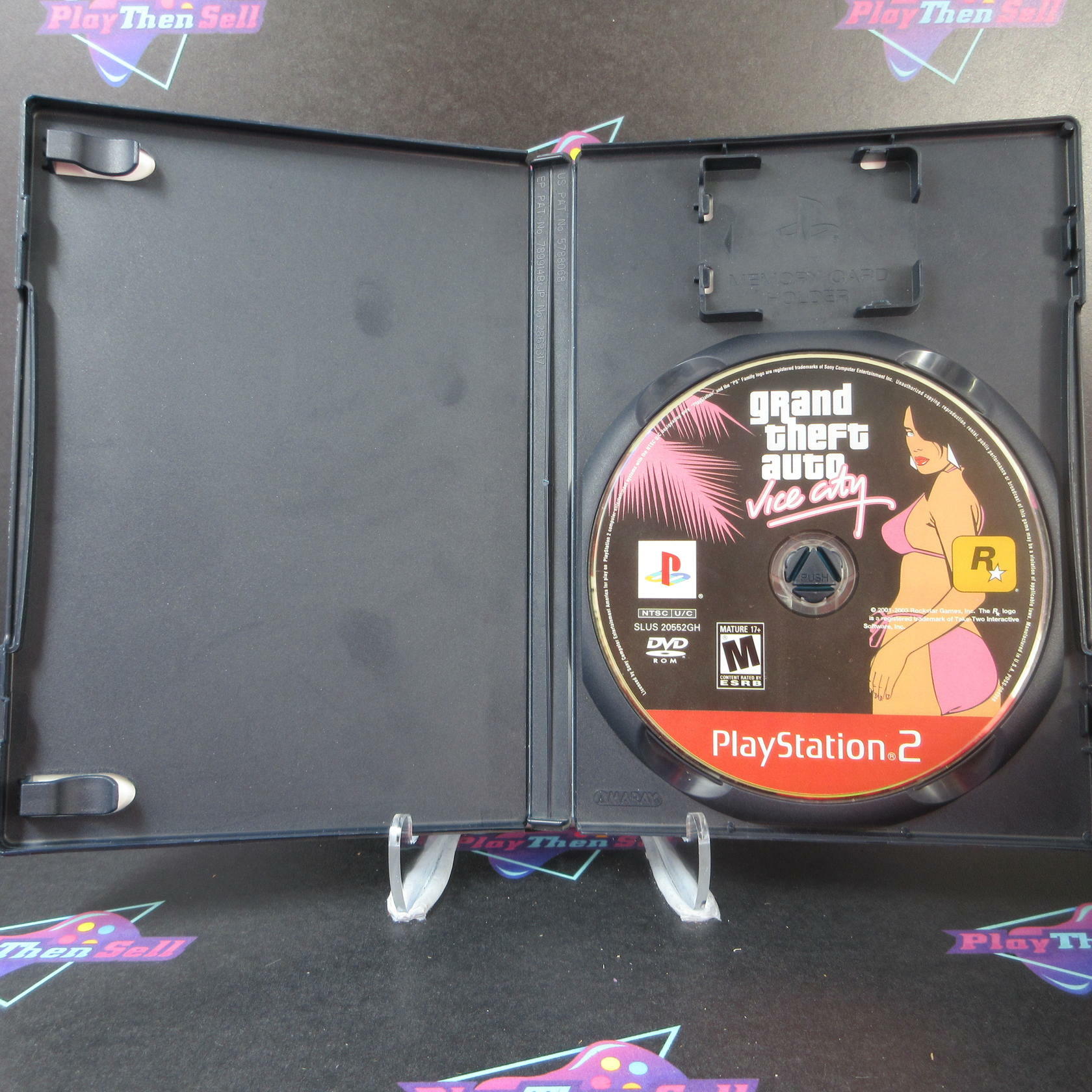 Grand Theft Auto Vice City GH PS2 PlayStation 2 AD/NM - Very Good