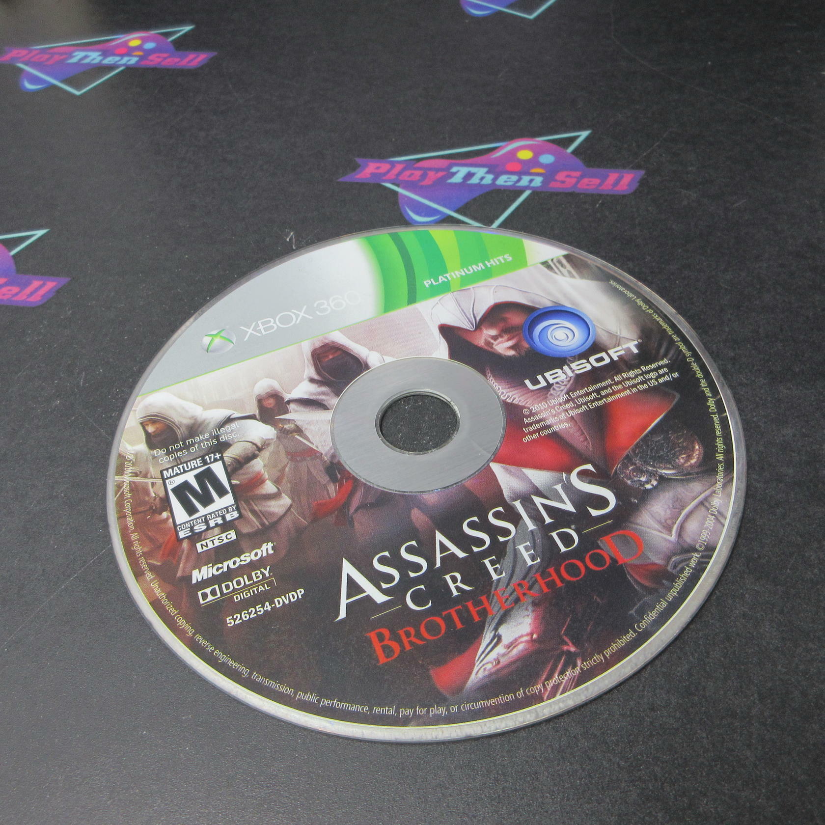 Assassin's Creed Brotherhood PH Xbox 360 DD/NM - Very Good