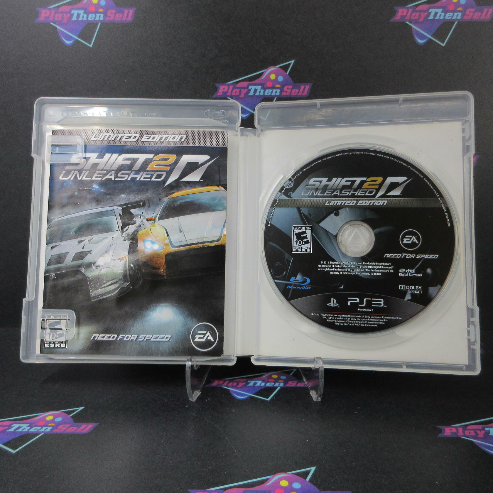 Need For Speed Shift 2 Unleashed Limited Edition PS3 PlayStation 3 AD CIB - Very Good