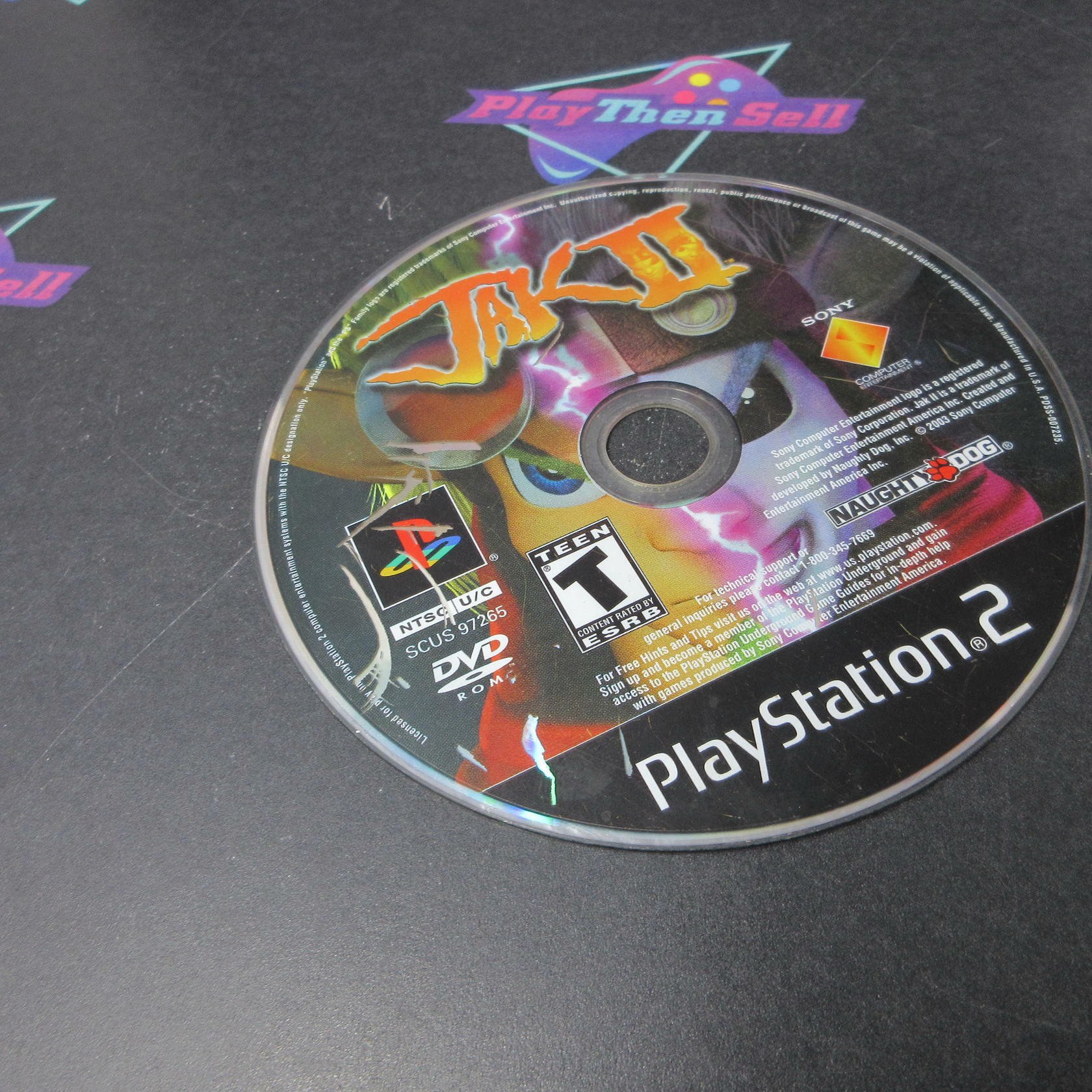 Jak II PS2 PlayStation 2 DD/NM - Very Good