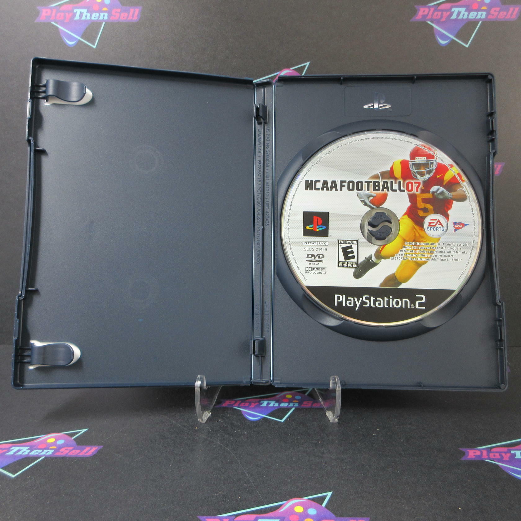NCAA Football 07 PS2 PlayStation 2 AD/NM - Very Good