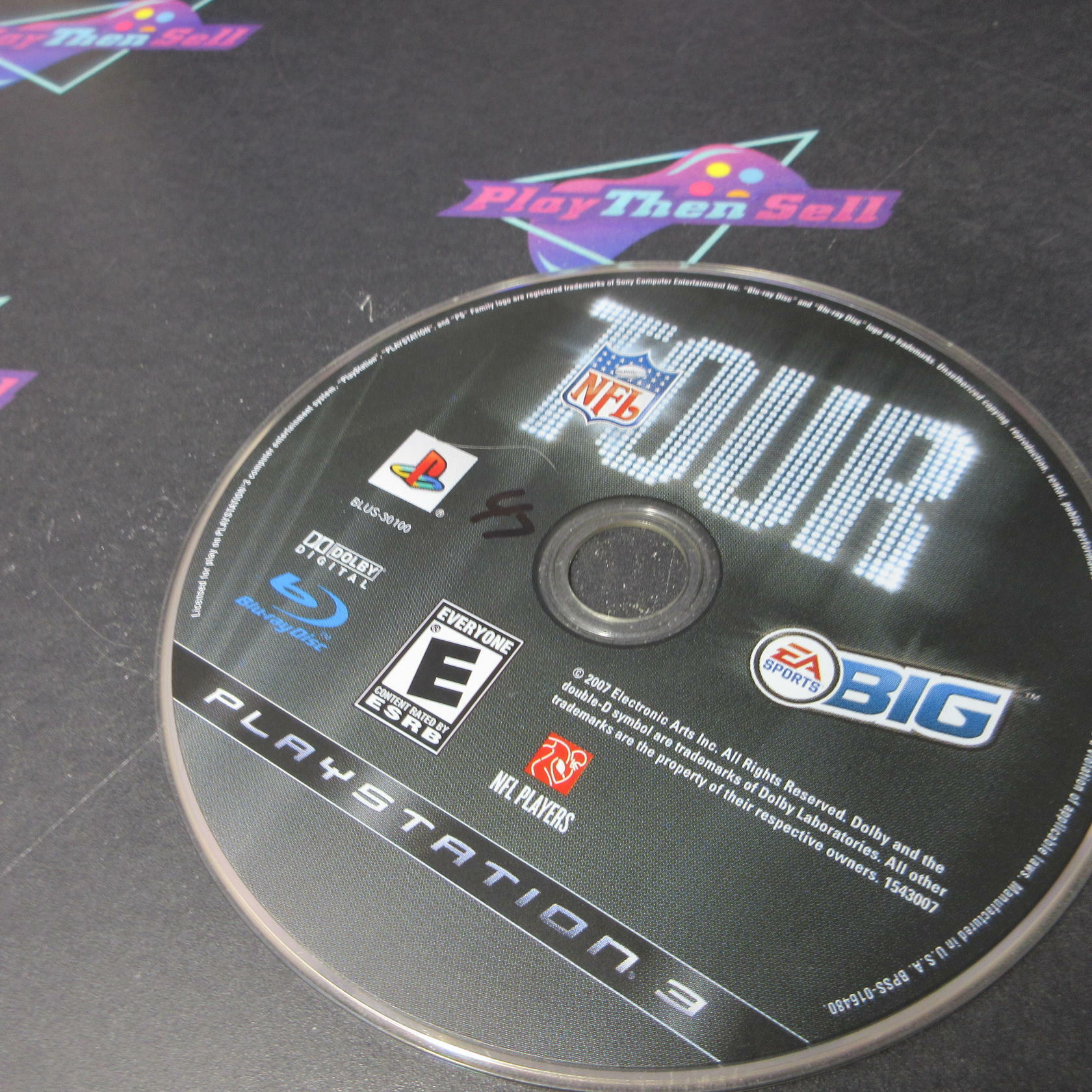 NFL Tour Rental Art PS3 PlayStation 3 AD/DD/NM - Very Good