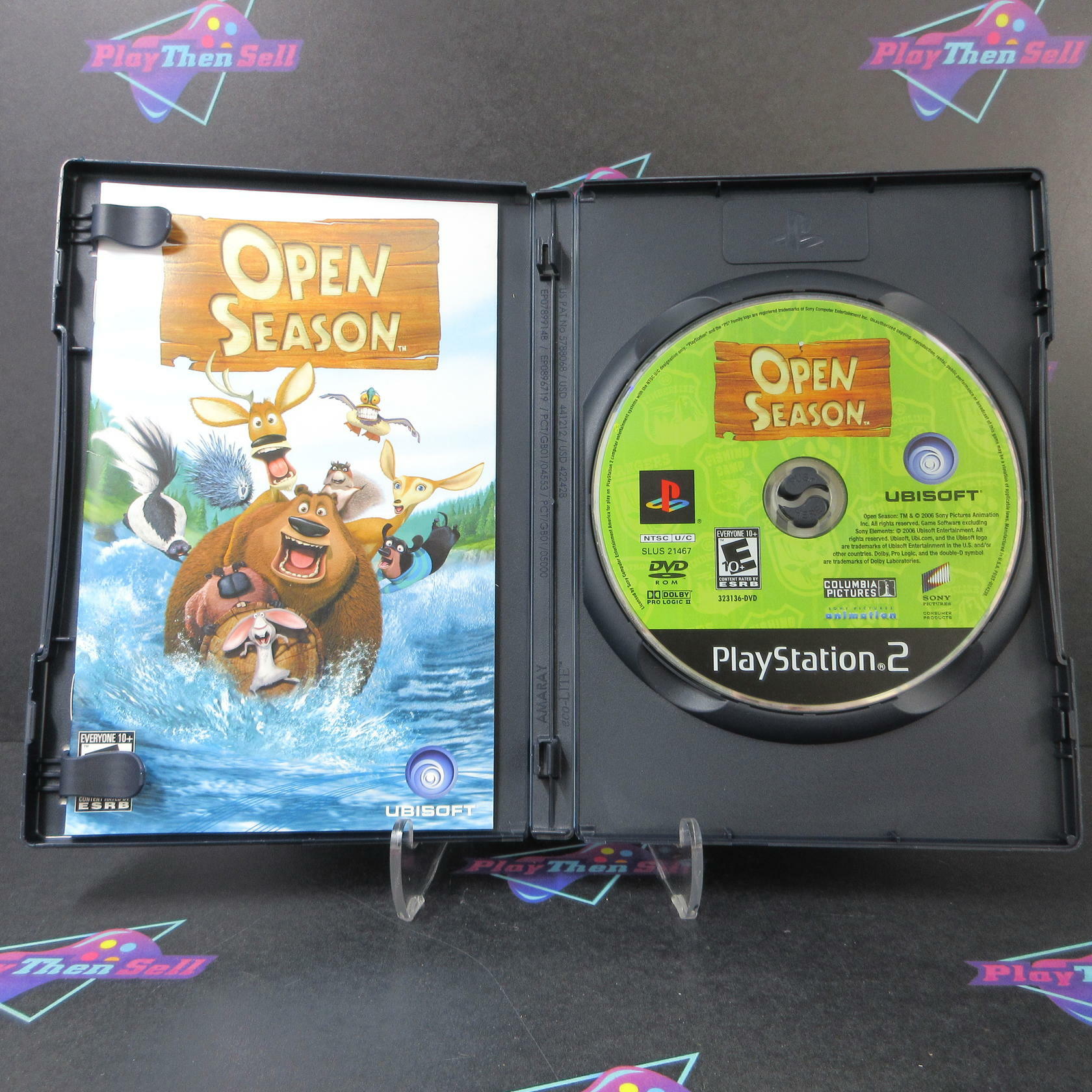 Open Season PS2 PlayStation 2 AD Complete CIB - Very Good