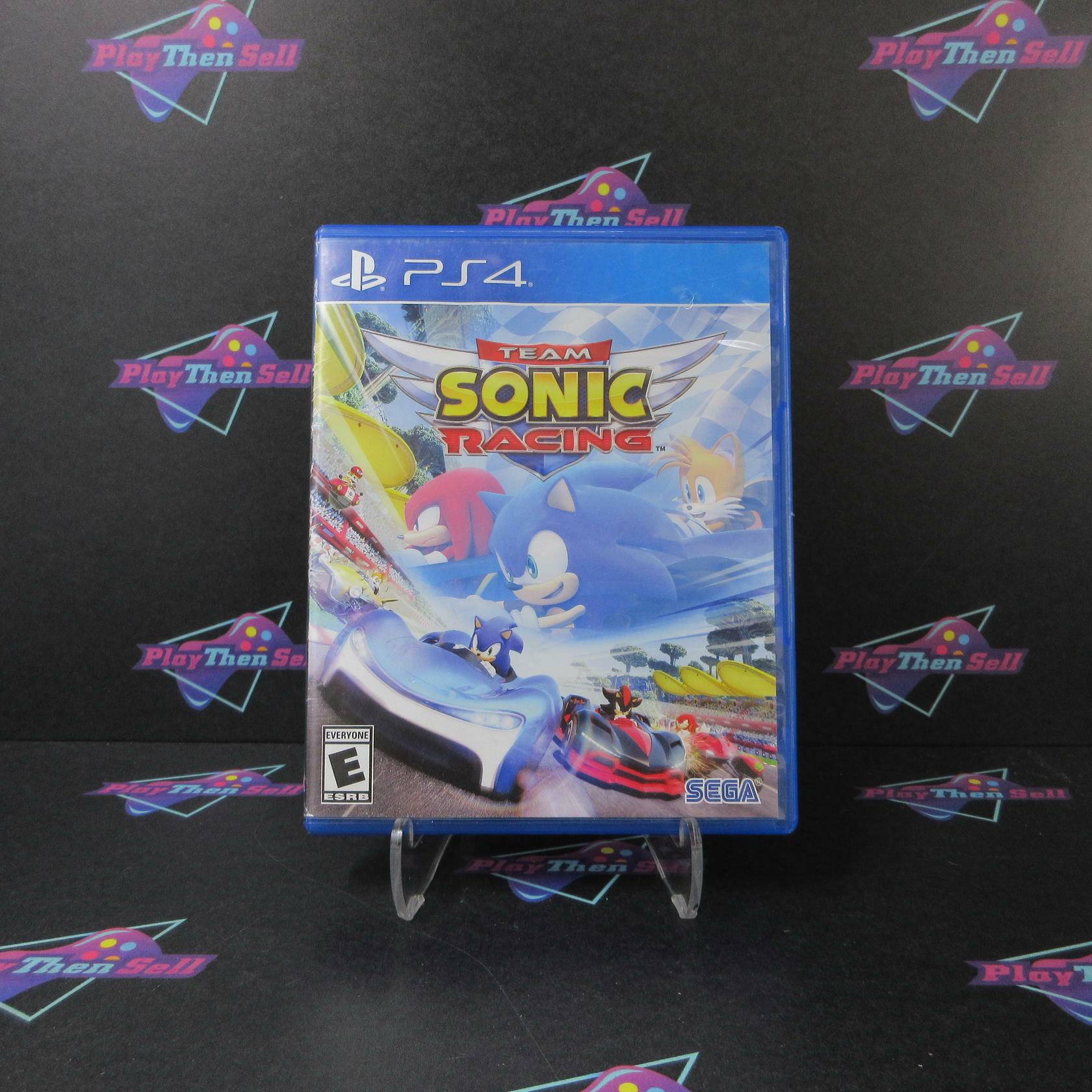 Team Sonic Racing PS4 PlayStation 4 AD Complete CIB - Very Good