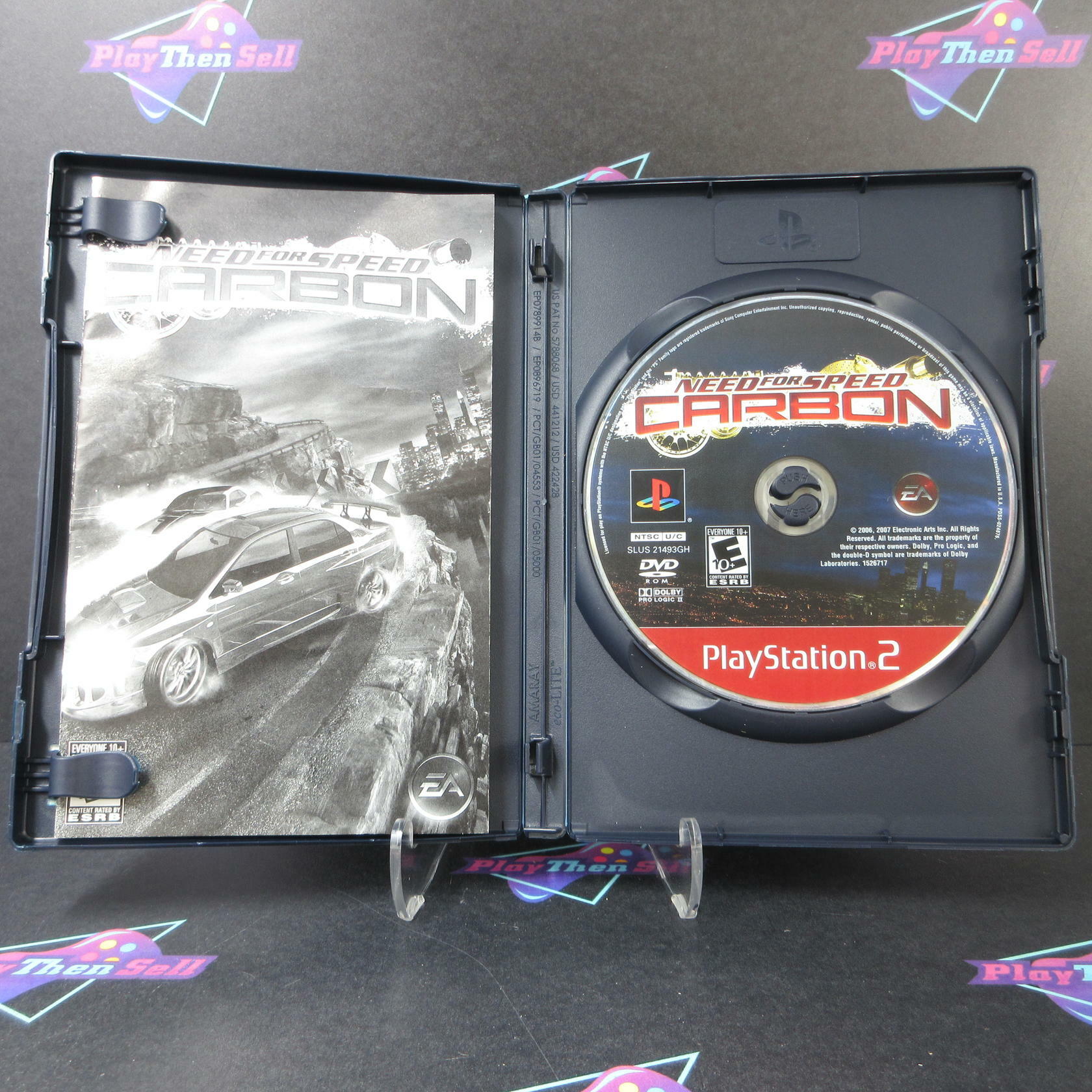 Need for Speed Carbon GH PS2 PlayStation 2 AD Complete CIB - Very Good