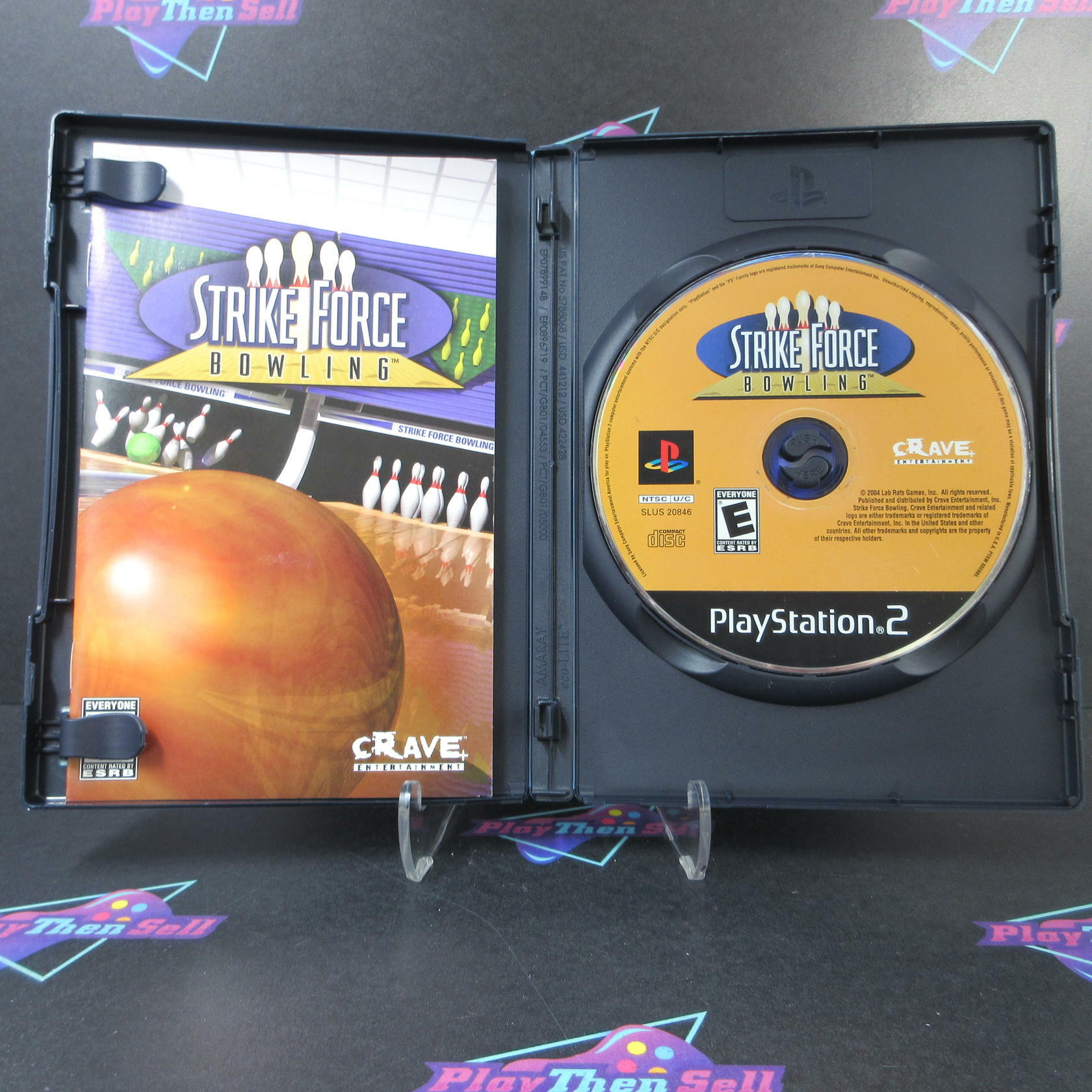 Strike Force Bowling PS2 PlayStation 2 DD Complete CIB - Very Good