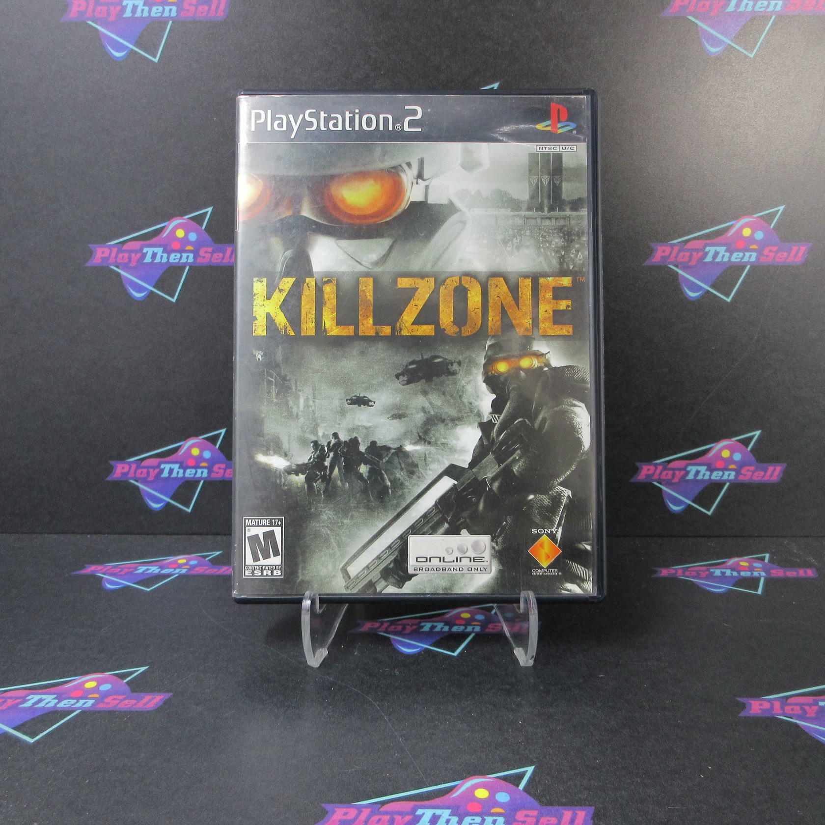 Killzone PS2 PlayStation 2 AD/NM - Very Good