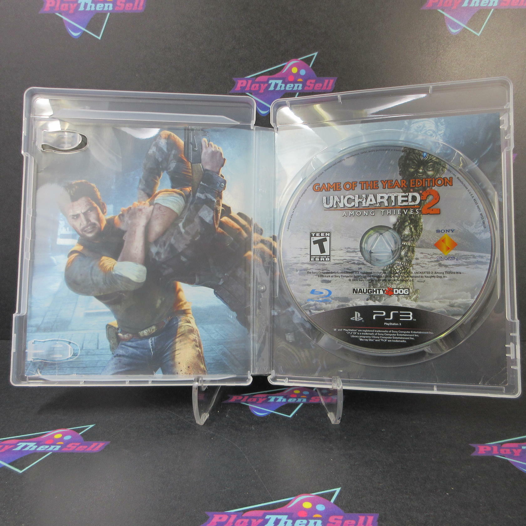 Uncharted 2 Among Thieves GOTY PS3 PlayStation 3 AD/NM - Very Good