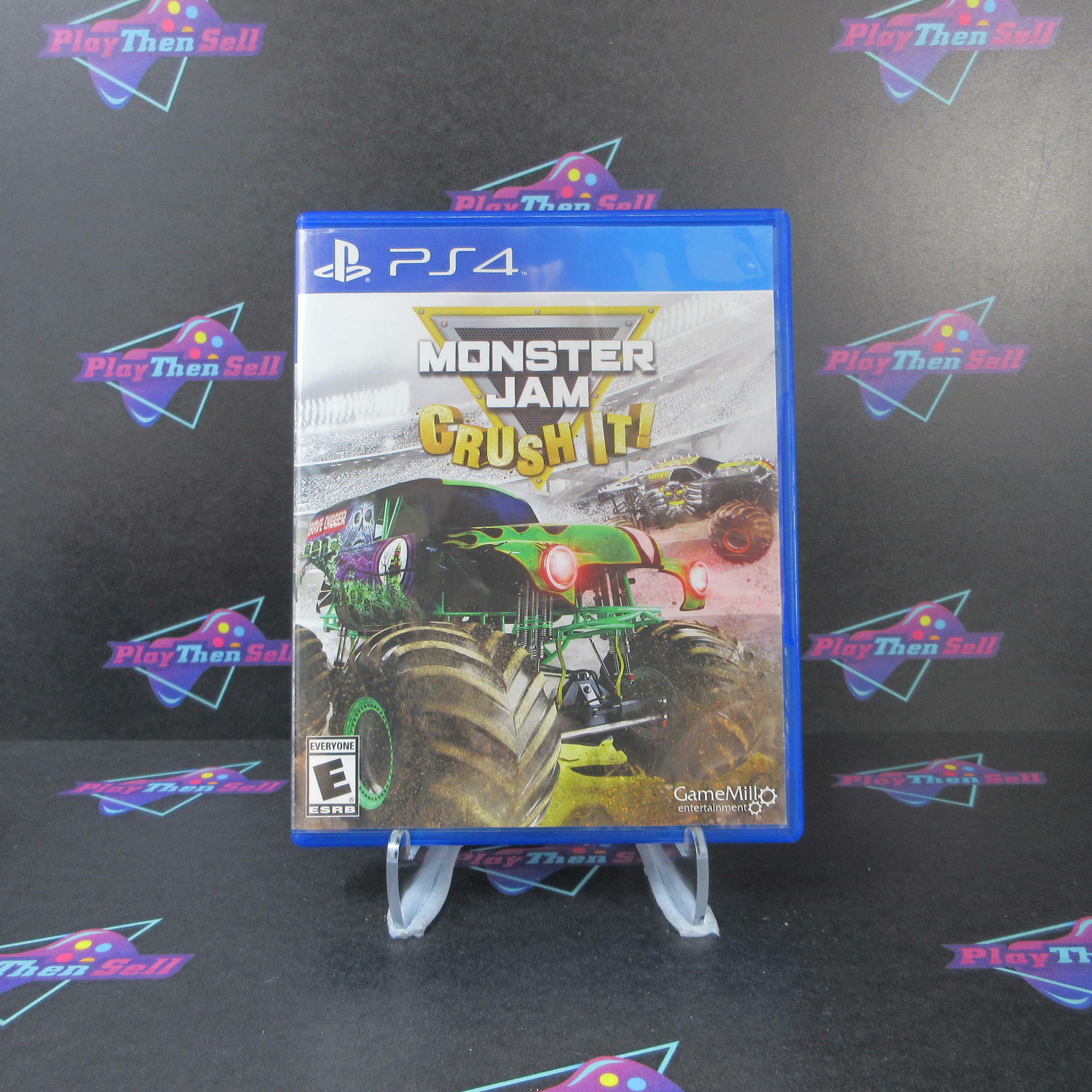 Monster Jam Crush It PS4 PlayStation 4 - Like New