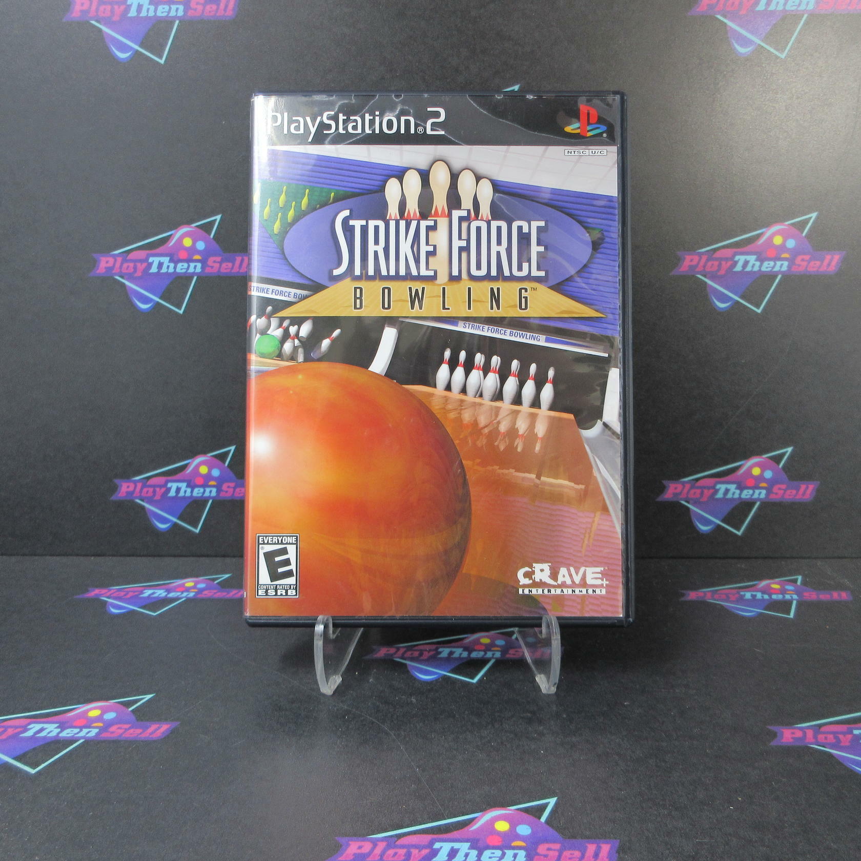 Strike Force Bowling PS2 PlayStation 2 DD Complete CIB - Very Good