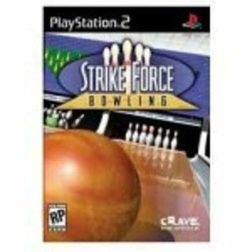 Strike Force Bowling PS2 PlayStation 2 DD Complete CIB - Very Good