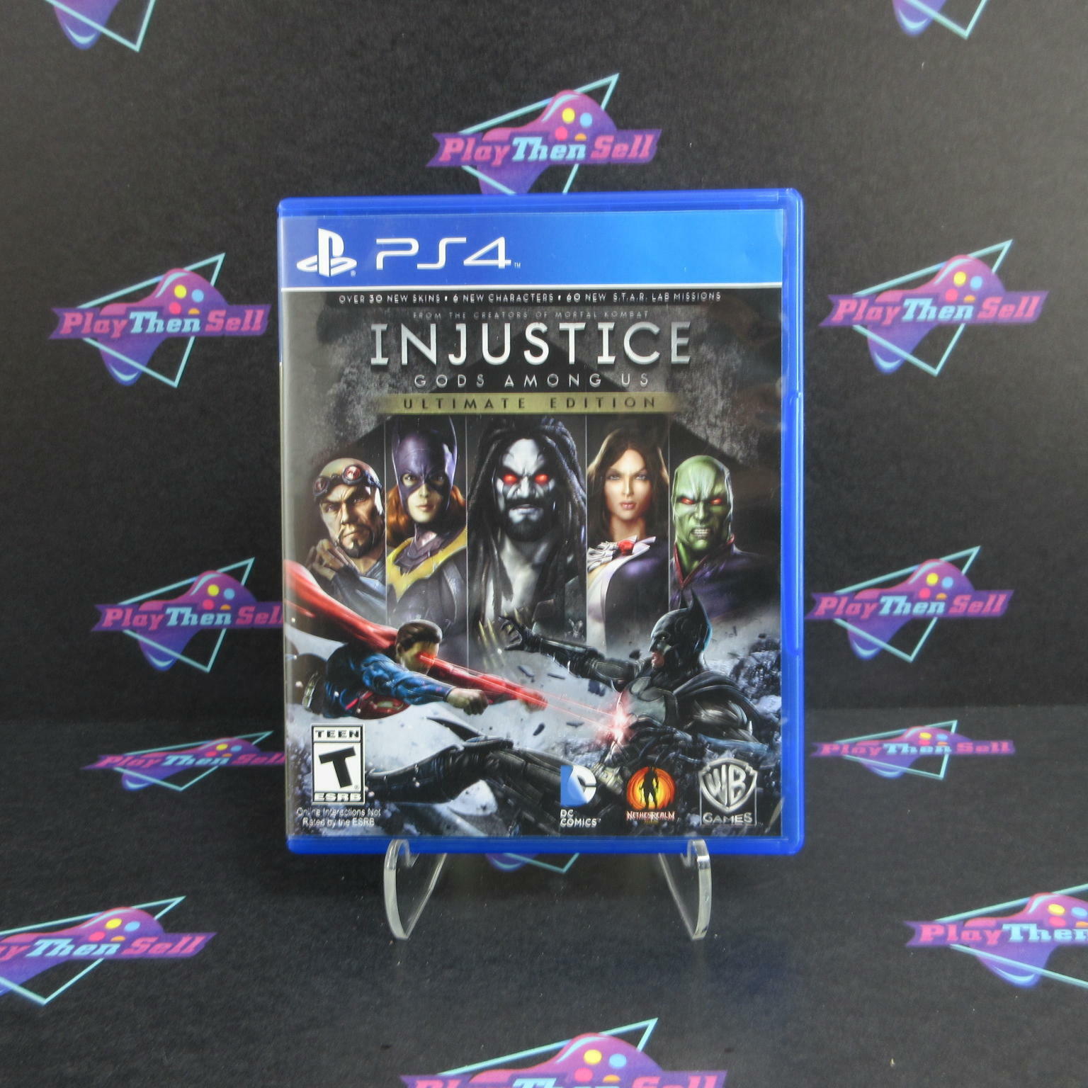 Injustice Gods Among Us Ultimate Edition PS4 PlayStation 4 - Like New