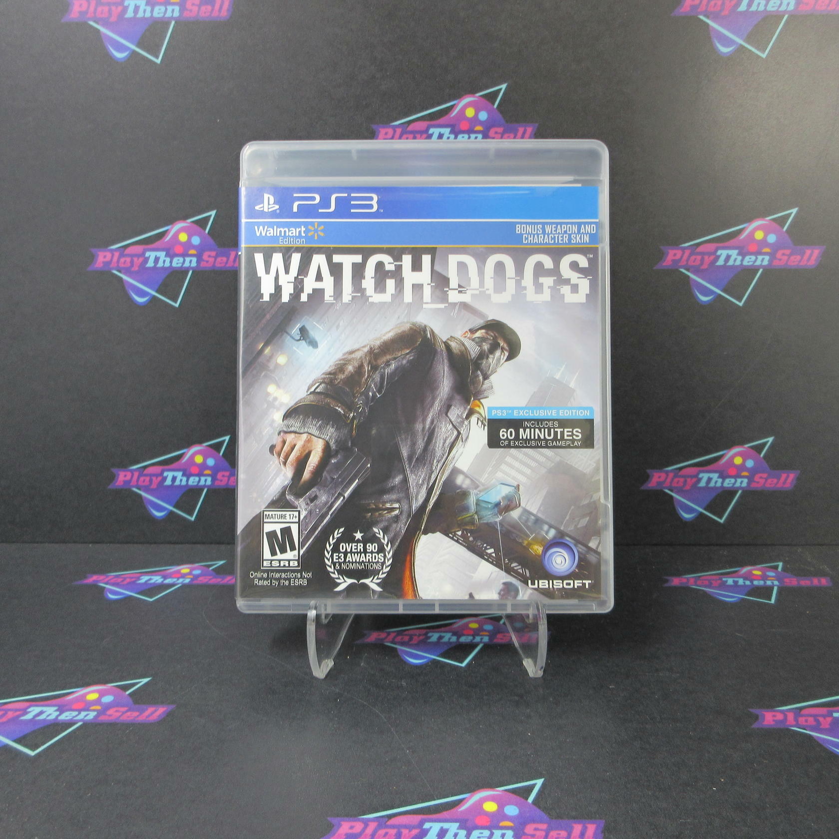 Watch Dogs Walmart Edition PS3 PlayStation 3 - Like New