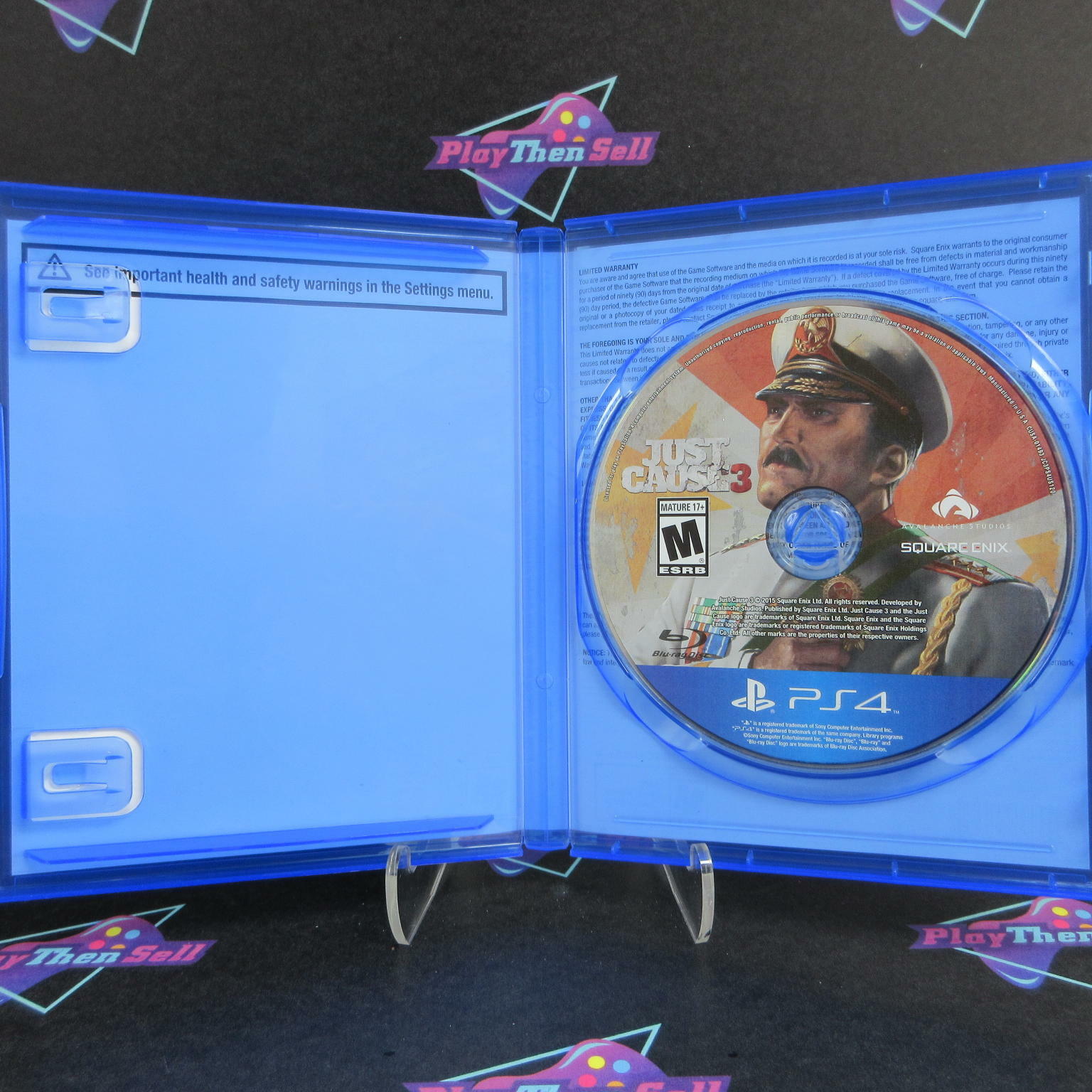 Just Cause 3 PS4 PlayStation 4 - Like New