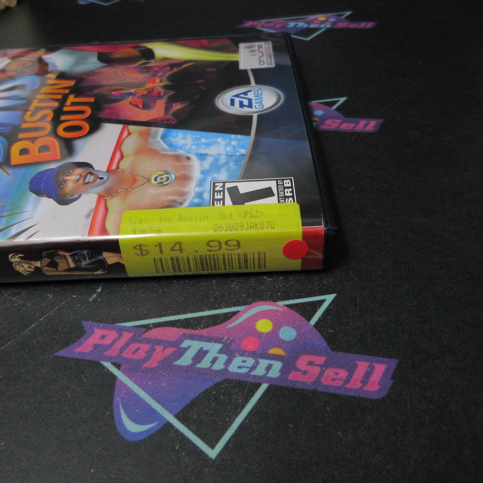 The Sims Bustin' Out GH PS2 PlayStation 2 AD/NM - Very Good