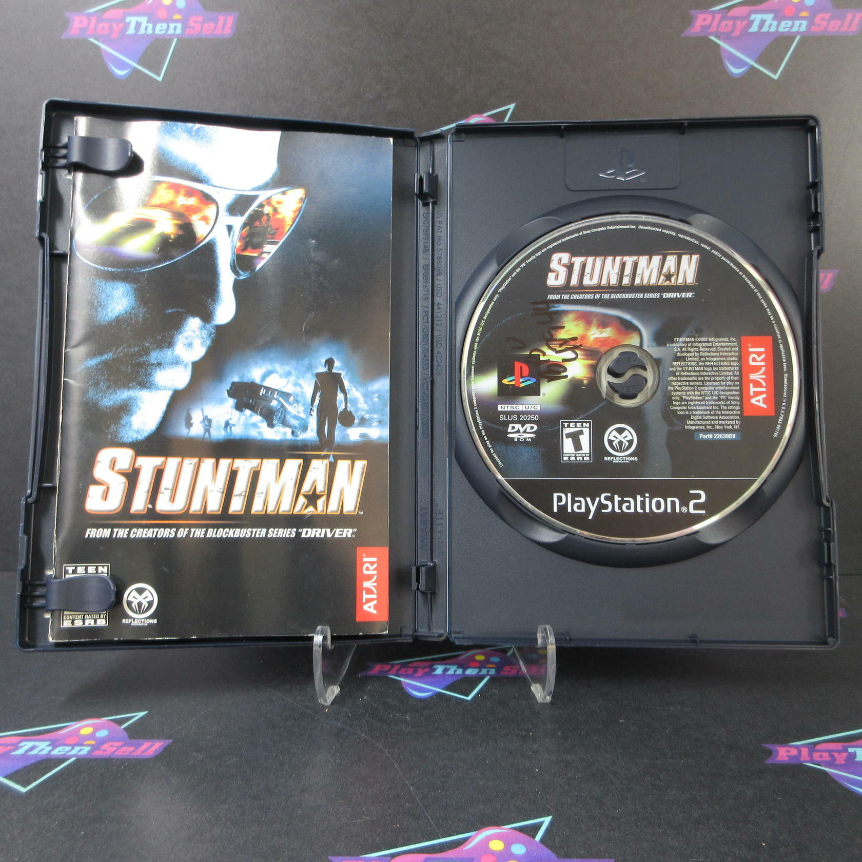 Stuntman PS2 PlayStation 2 AD/DD/MD Complete CIB - Very Good