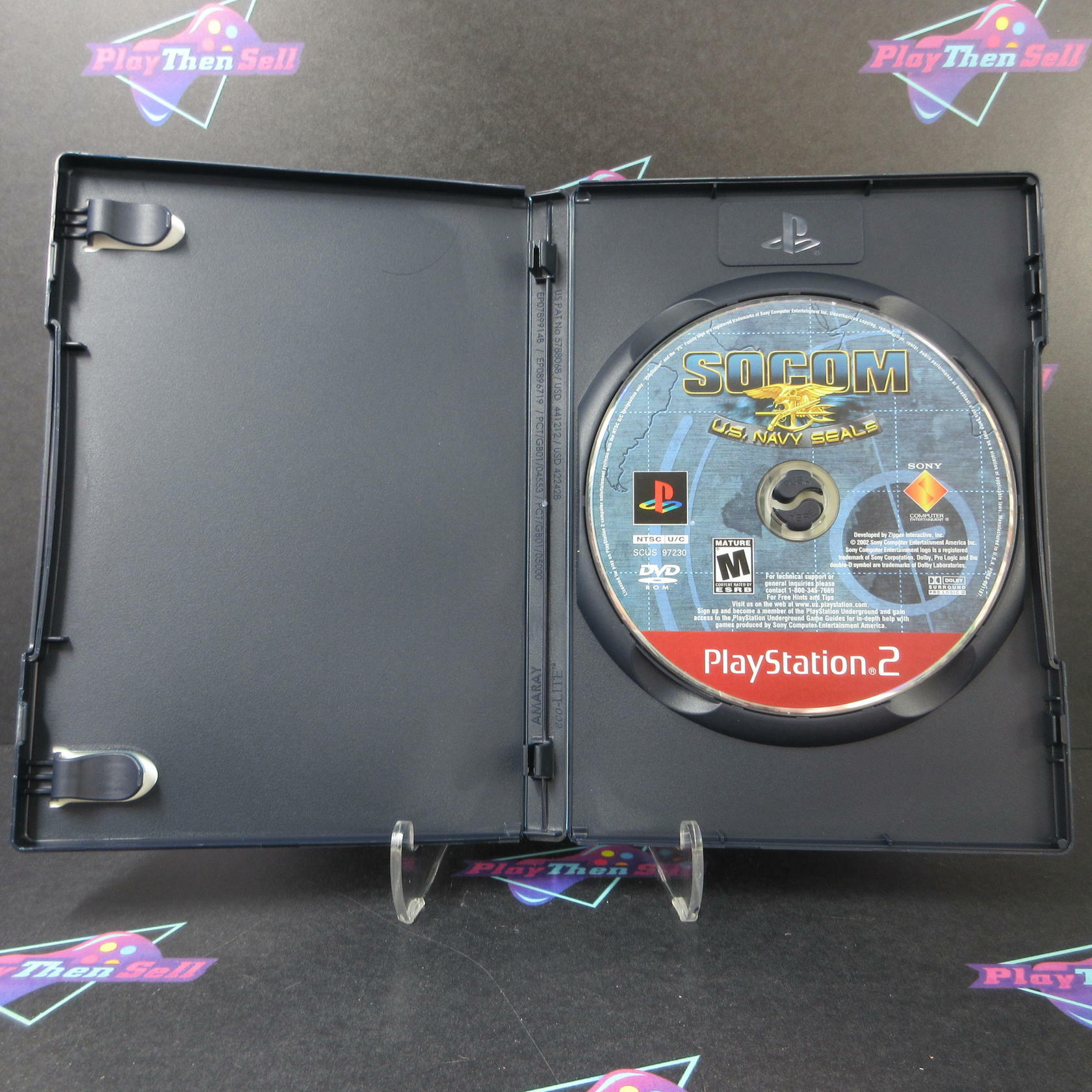 SOCOM US Navy Seals GH PlayStation 2 AD/NM - Very Good