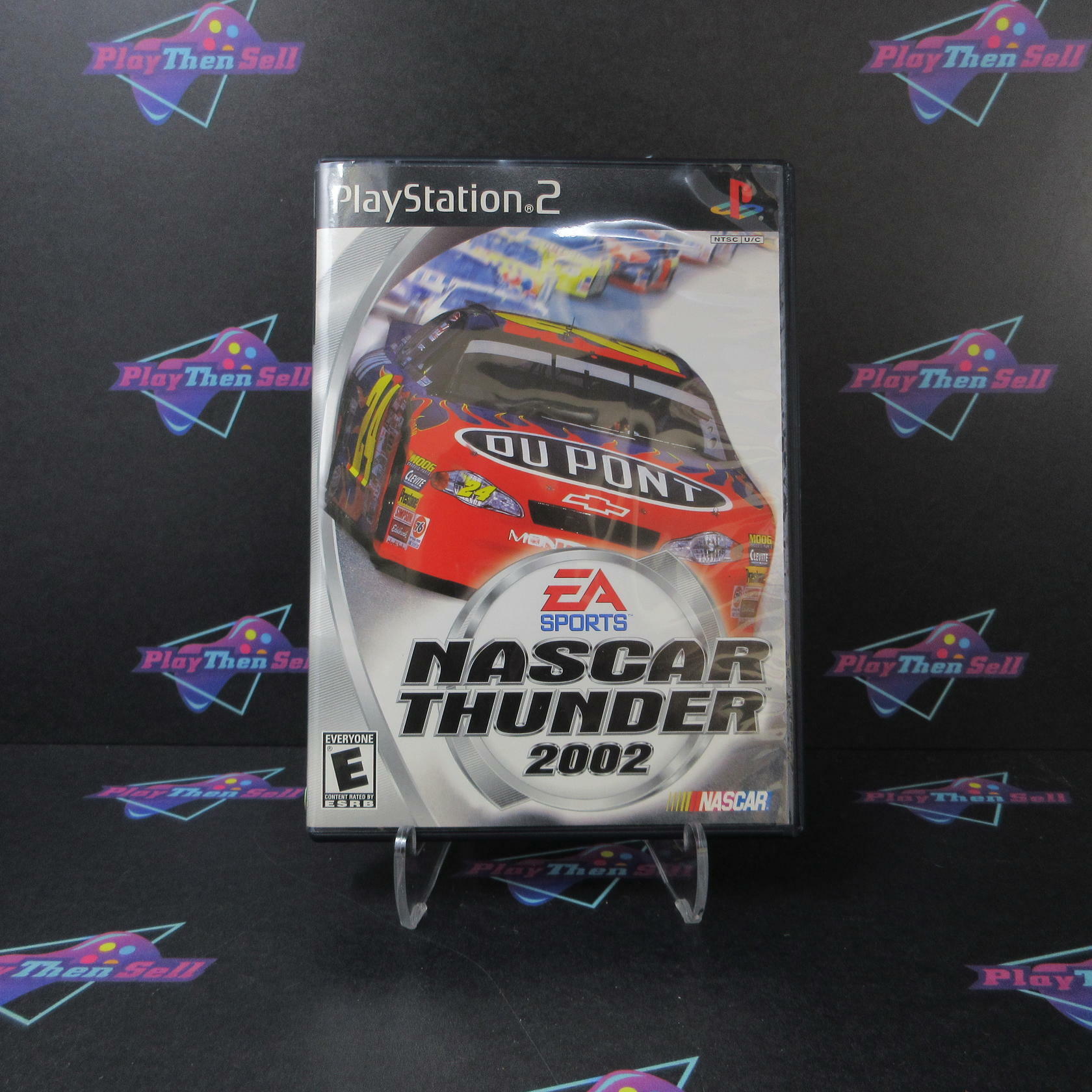 NASCAR Thunder 2002 PS2 PlayStation 2 DD/NM - Very Good